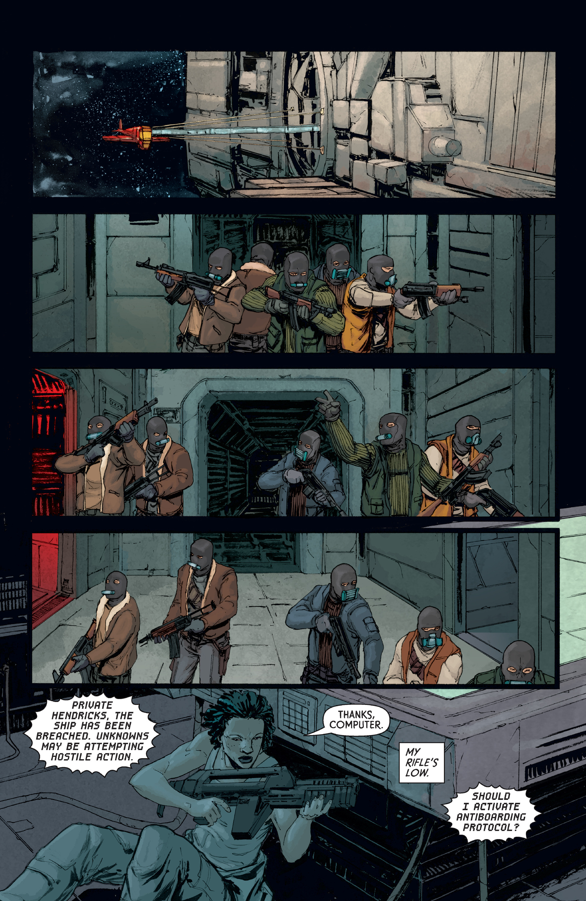 Aliens: Defiance (2016) issue 9 - Page 8