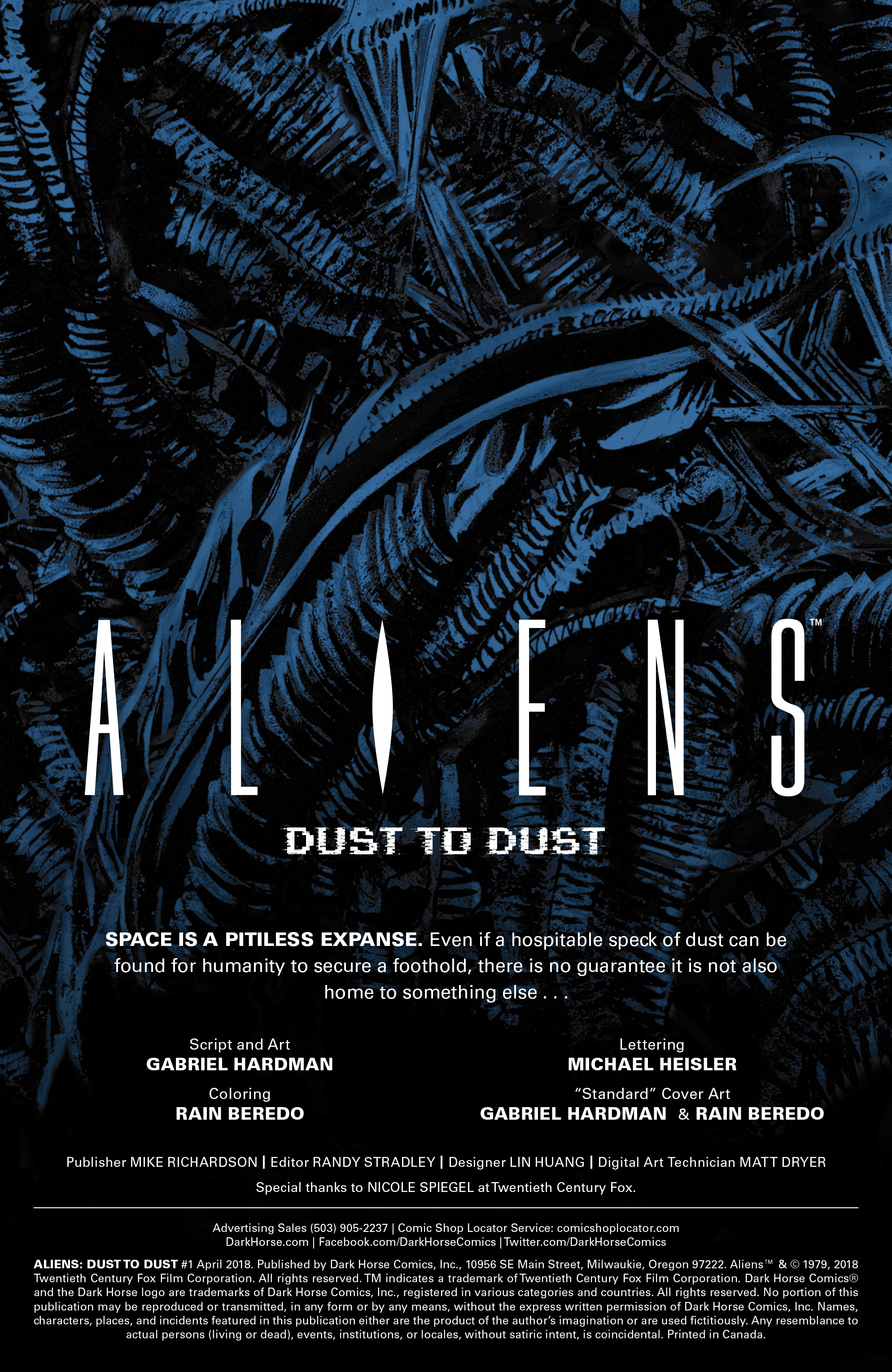 Aliens: Dust to Dust (2018-): Chapter 1 - Page 2