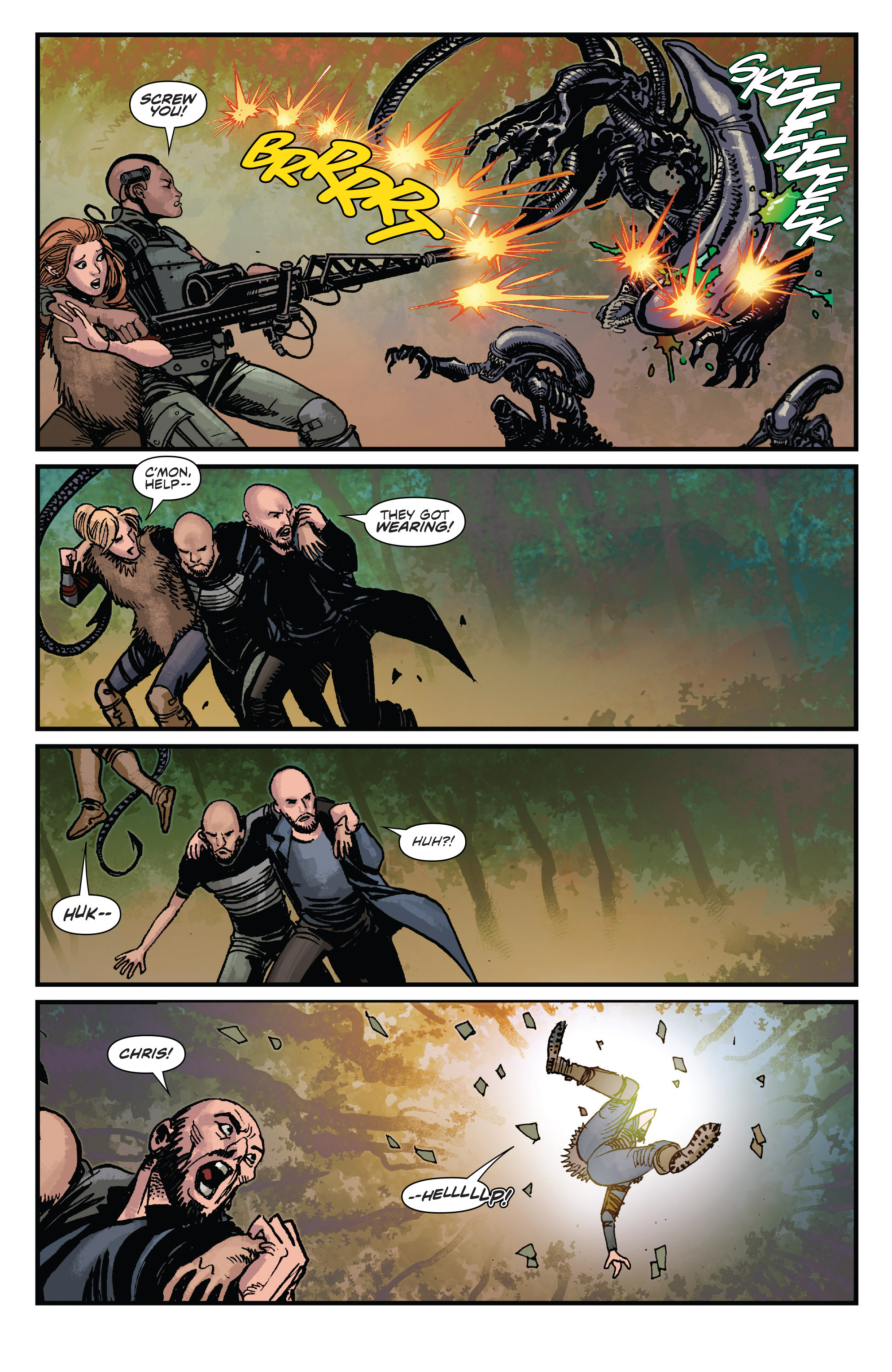 Aliens: Life And Death (2016) issue 1 - Page 8