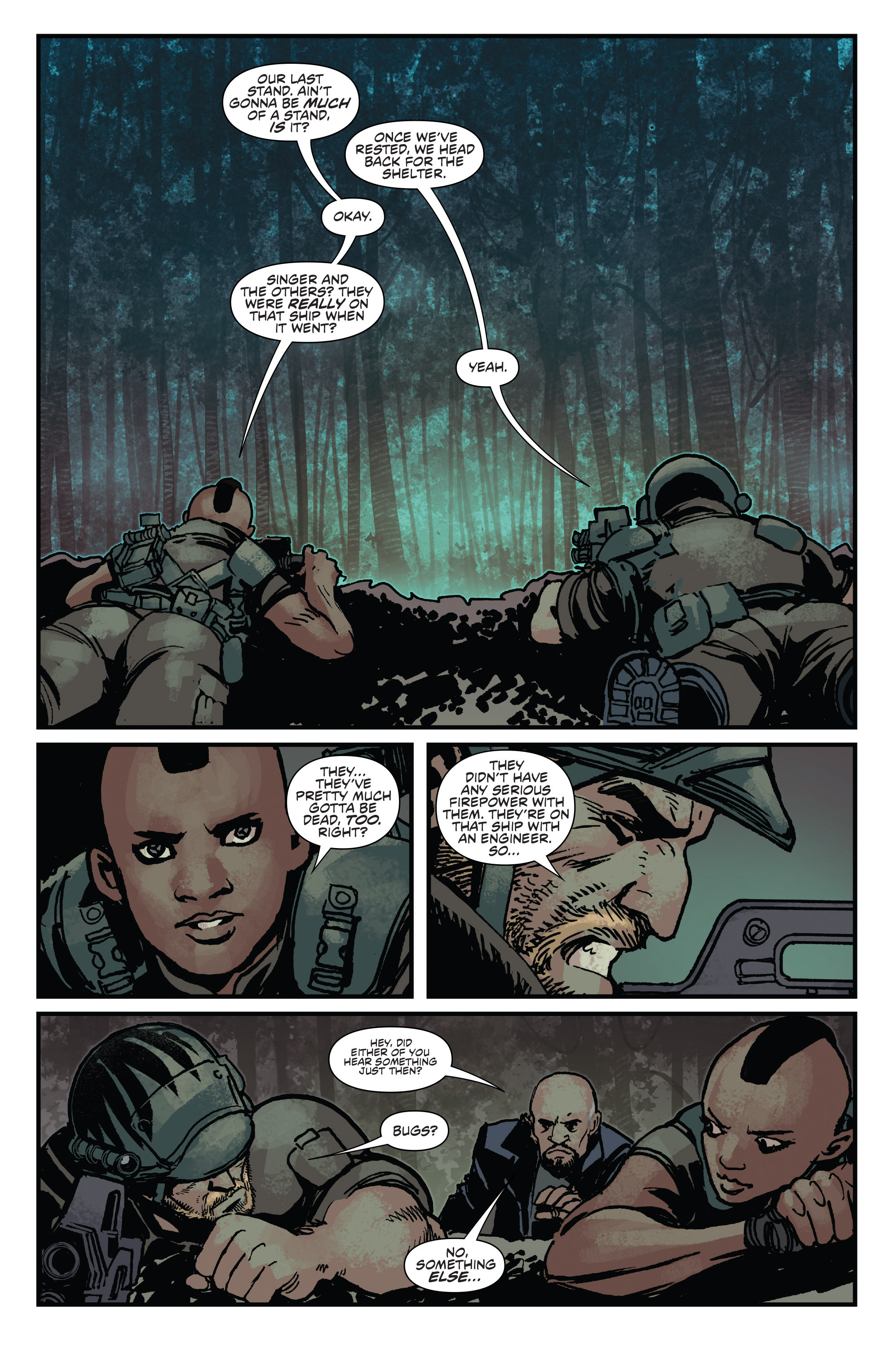 Aliens: Life And Death (2016) issue 1 - Page 20