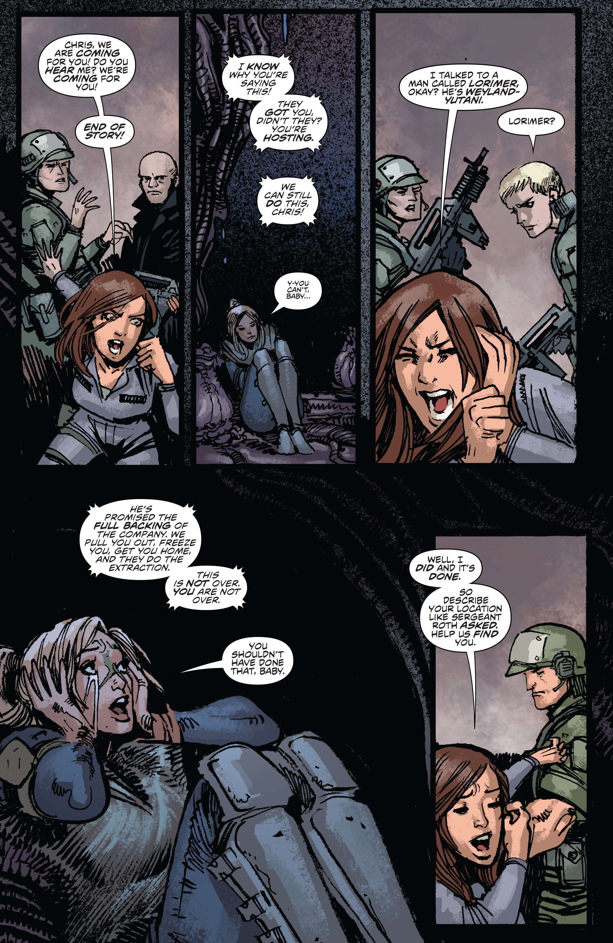 Aliens: Life And Death (2016) issue 3 - Page 8