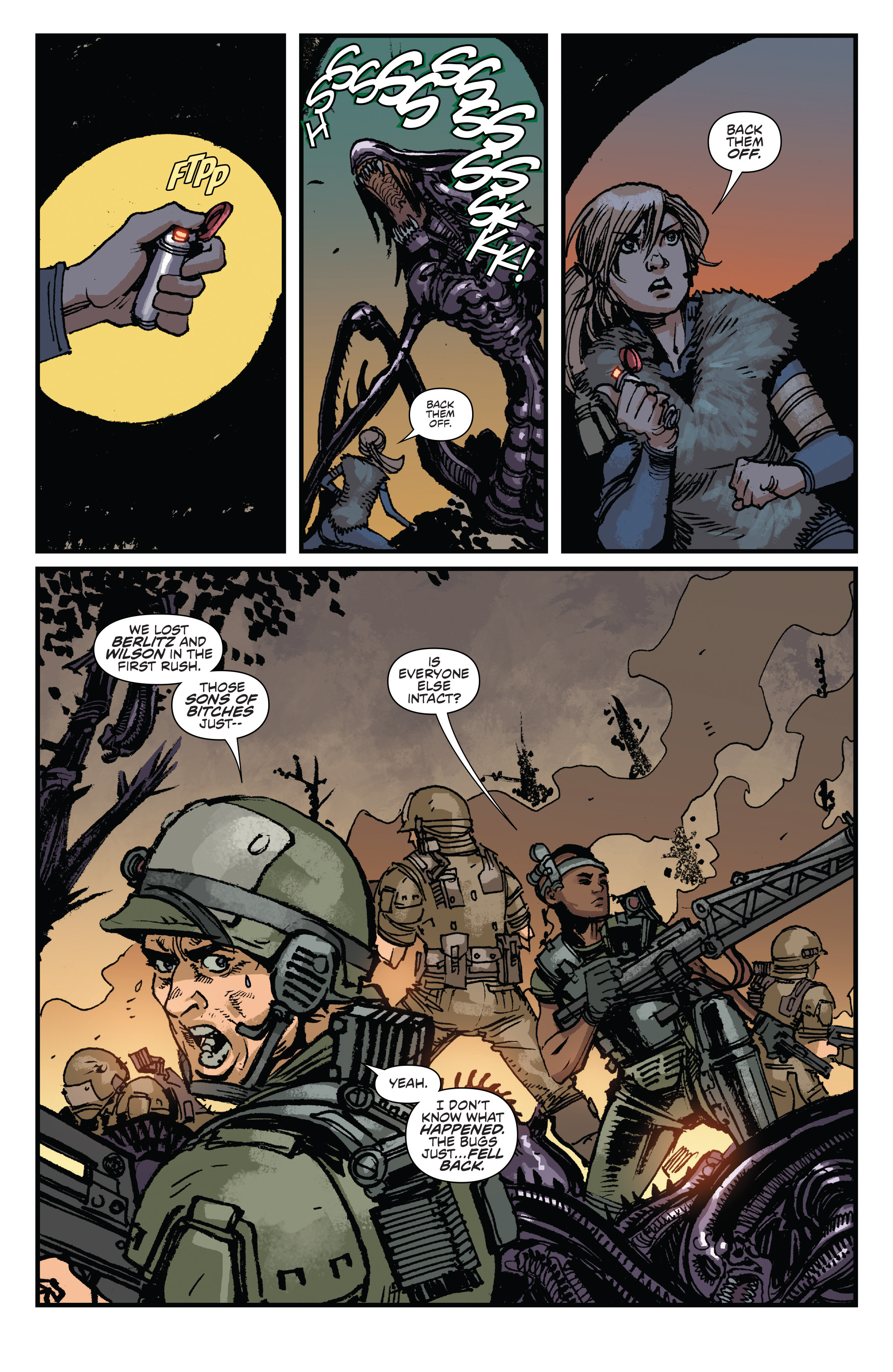 Aliens: Life And Death (2016) issue 3 - Page 22