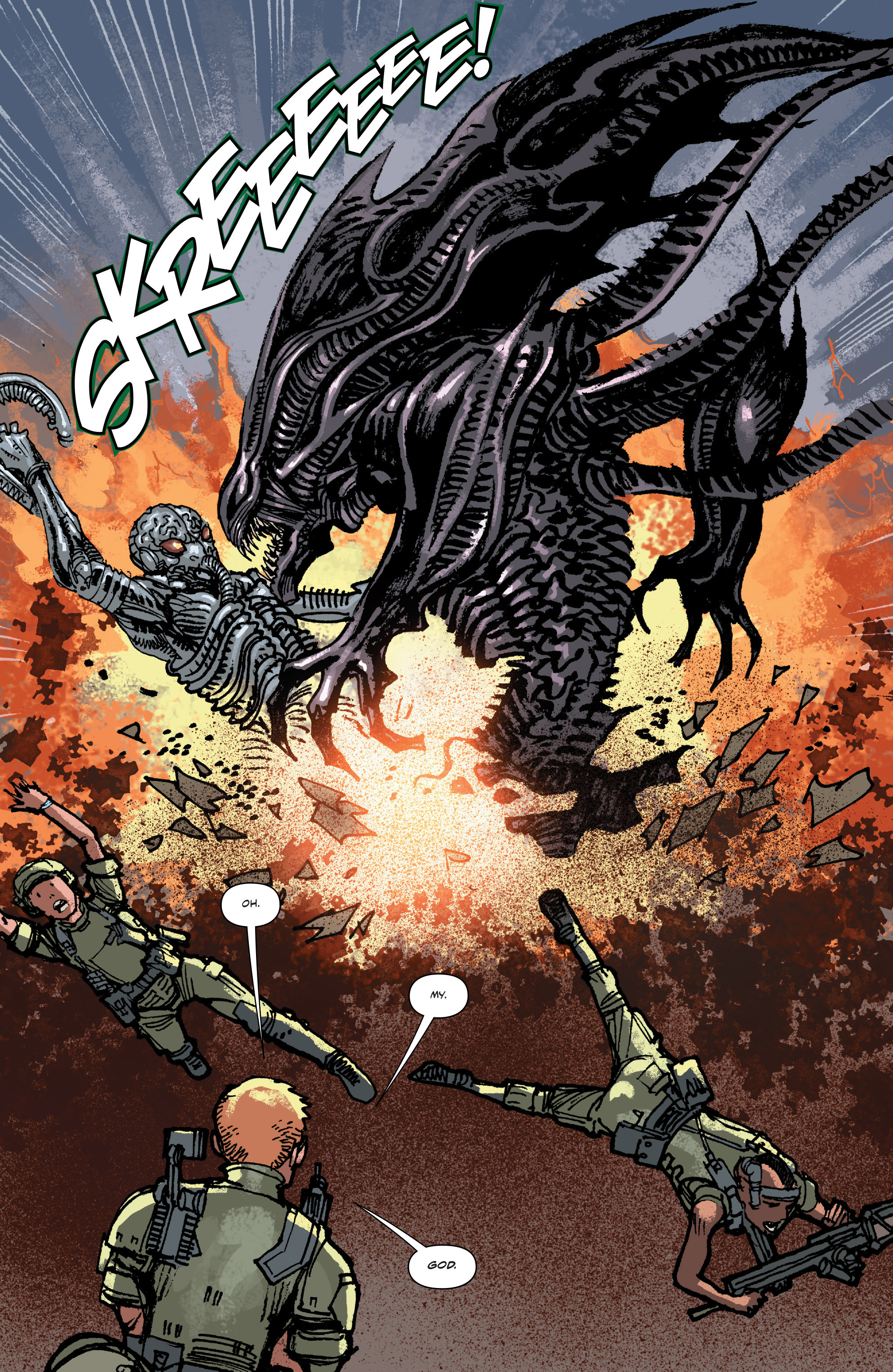 Aliens: Life And Death (2016) issue 4 - Page 16