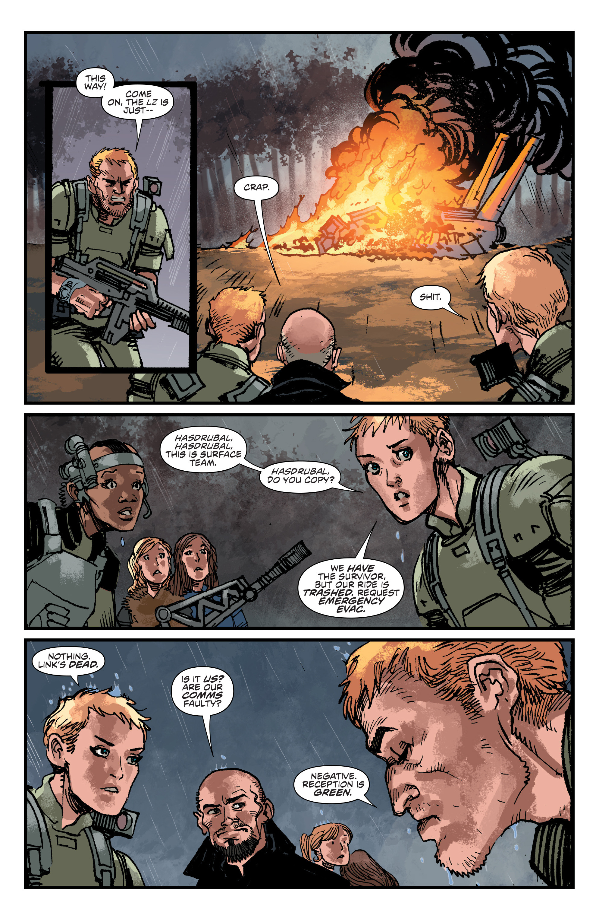 Aliens: Life And Death (2016) issue 4 - Page 23