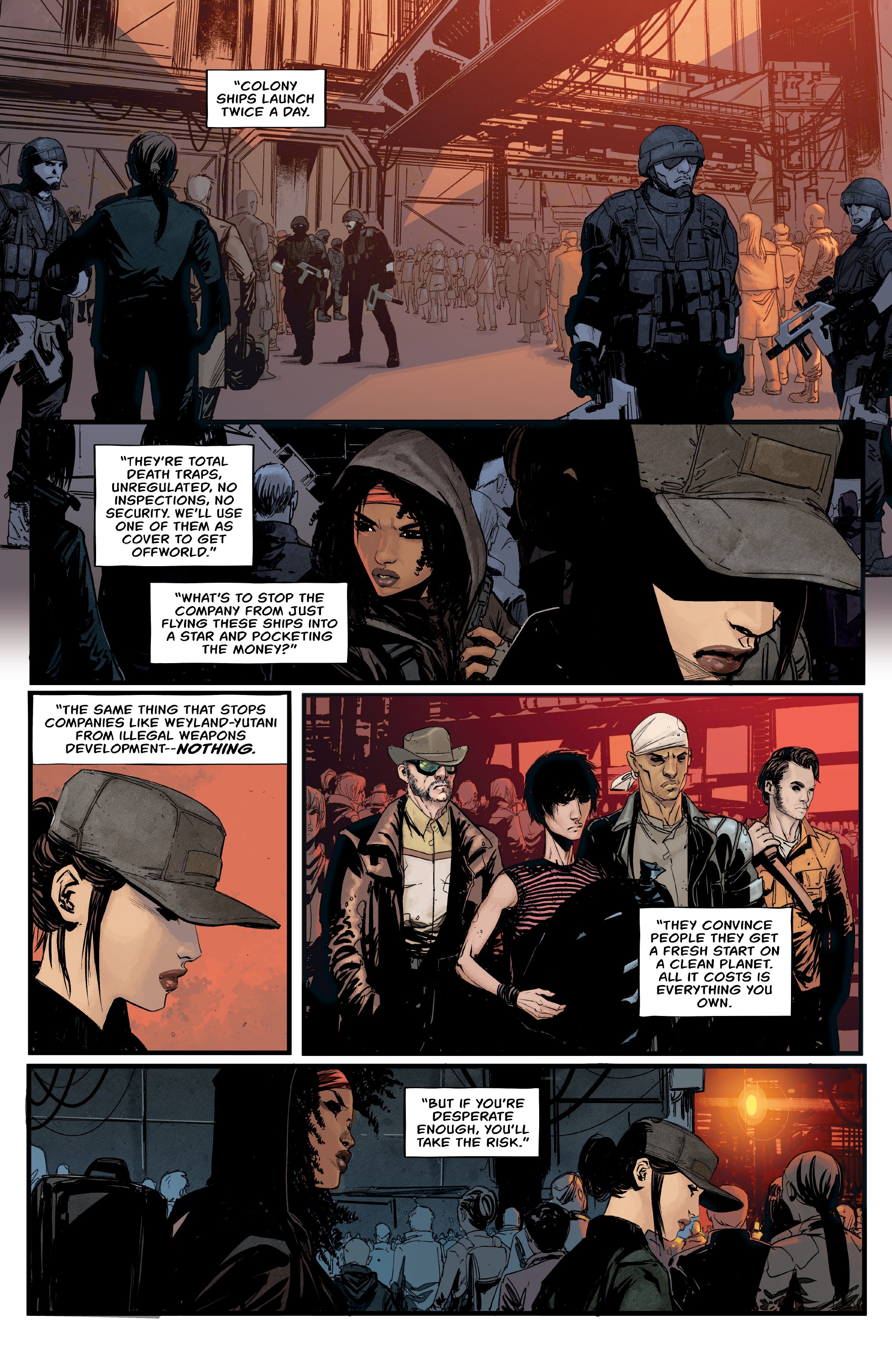 Aliens: Resistance (2019-) issue 1 - Page 10