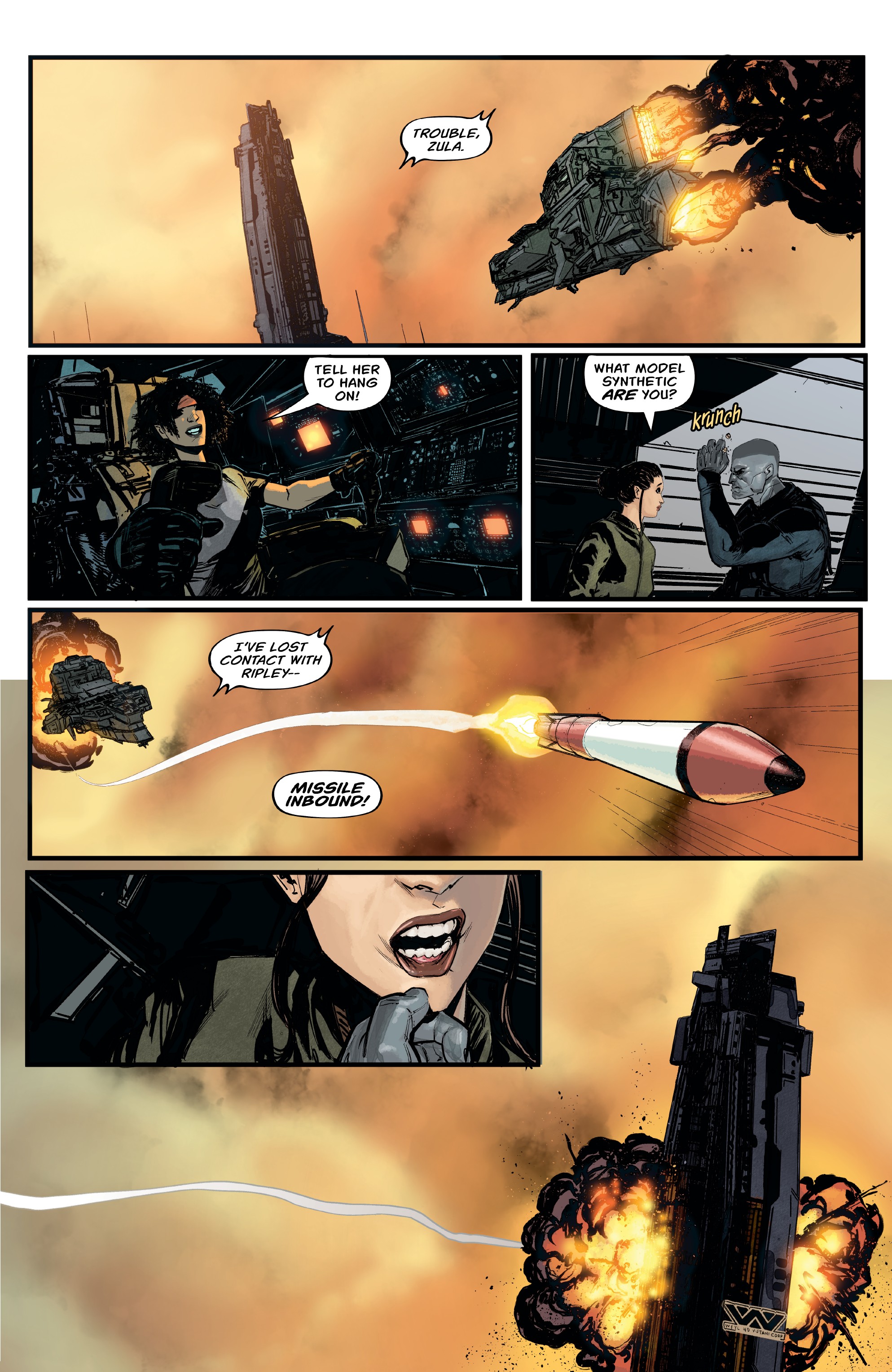 Aliens: Resistance (2019-) issue 1 - Page 13