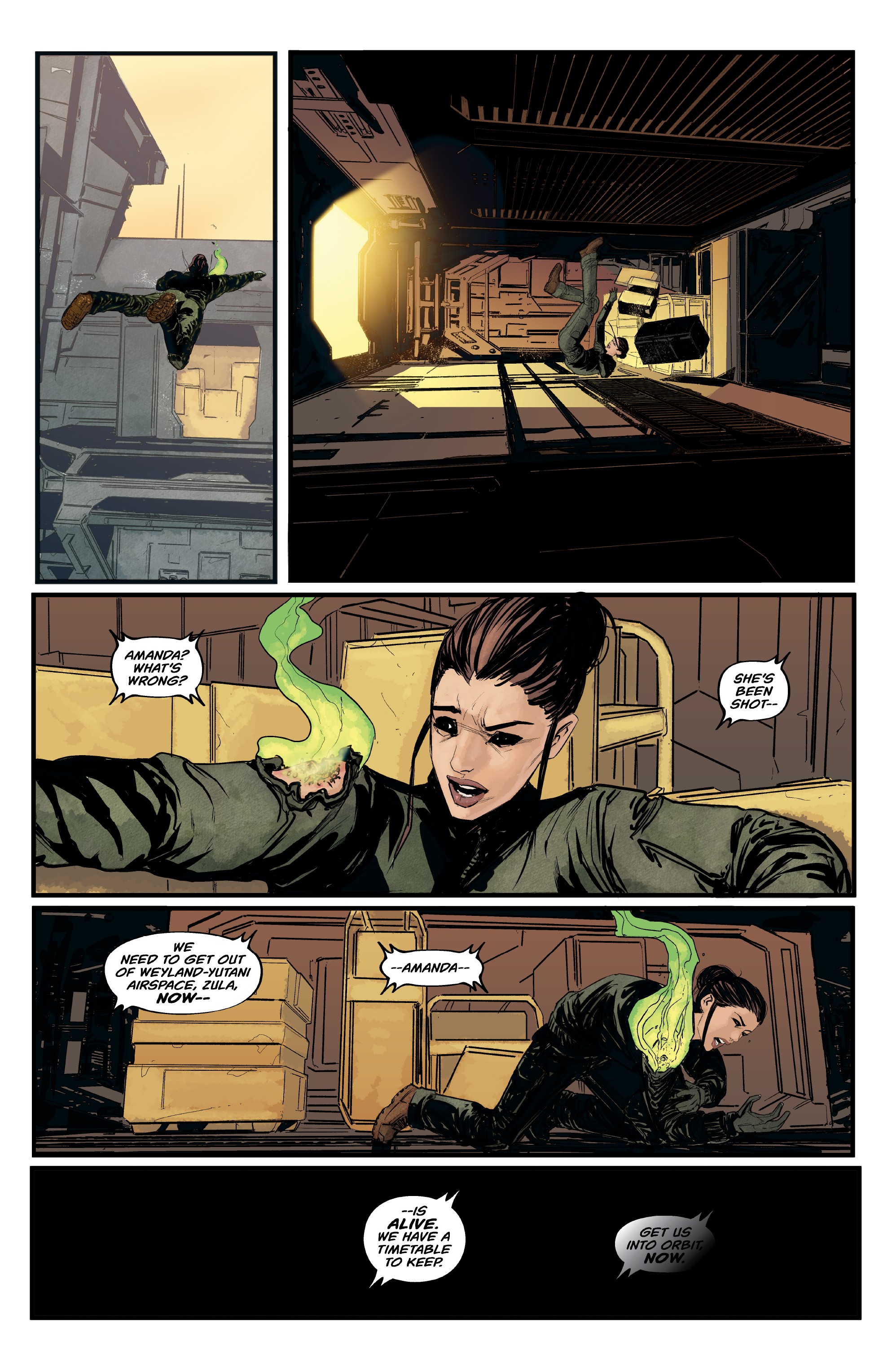 Aliens: Resistance (2019-) issue 1 - Page 16