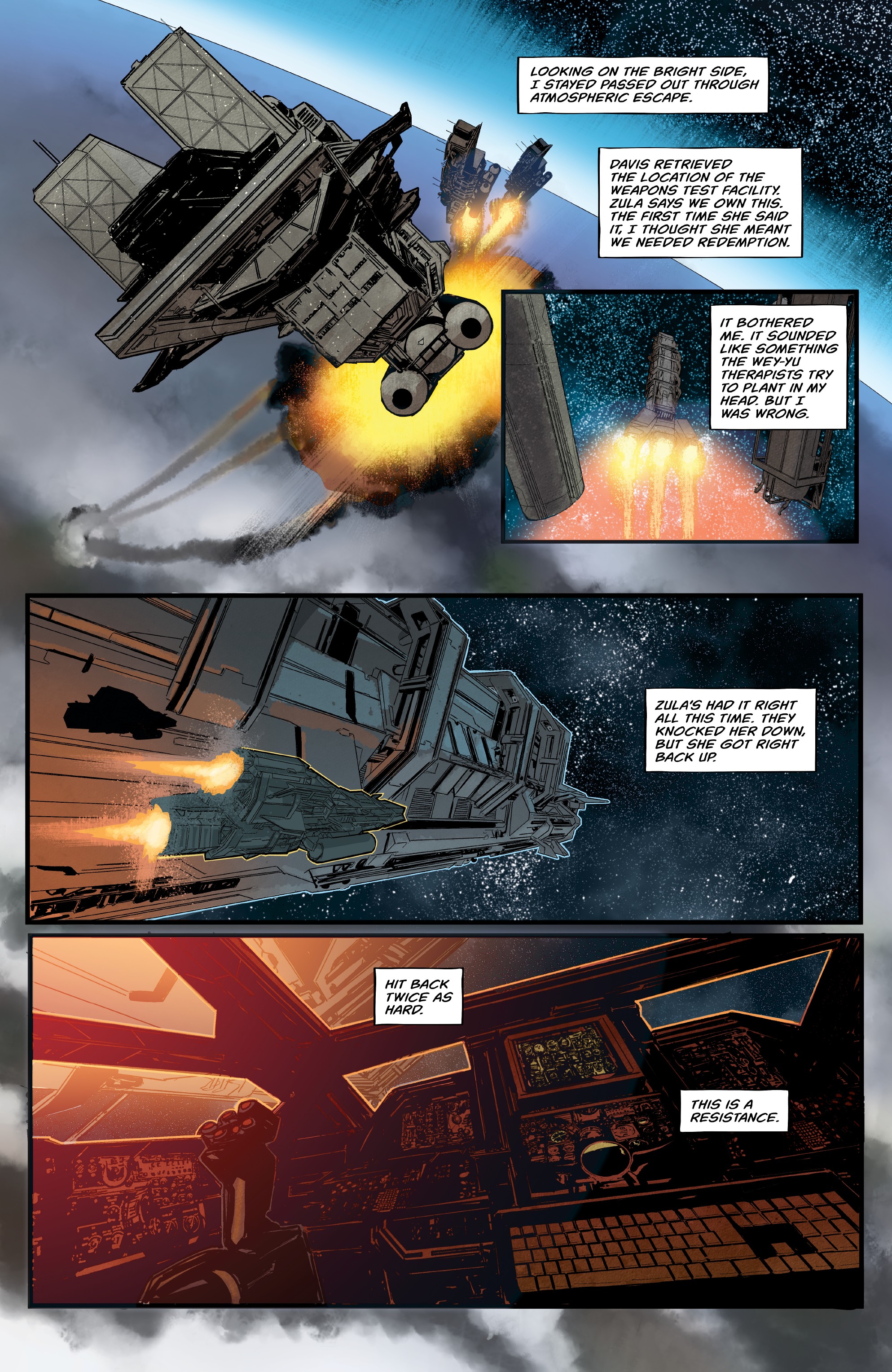 Aliens: Resistance (2019-) issue 1 - Page 17