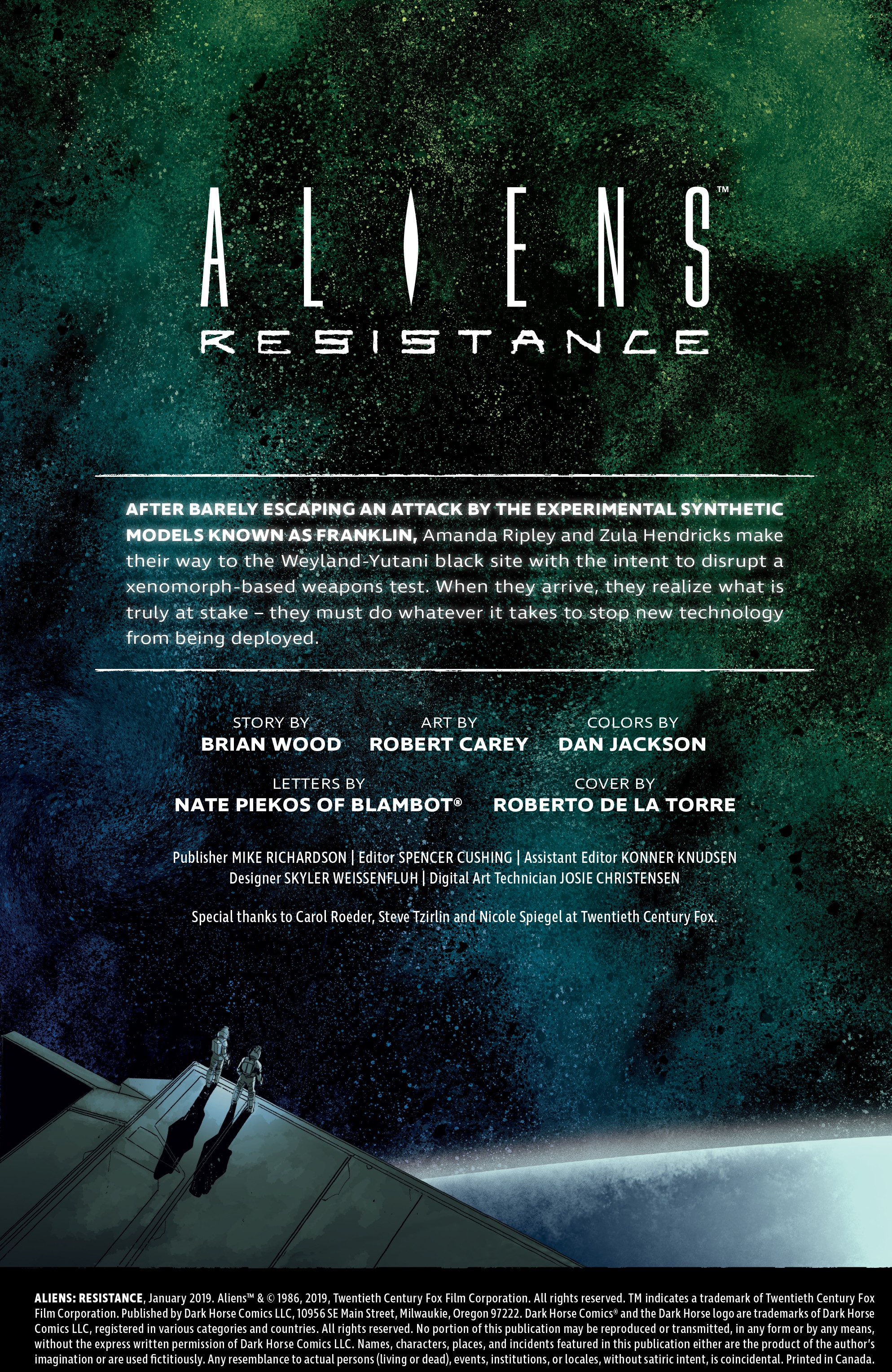 Aliens: Resistance (2019-): Chapter 2 - Page 2