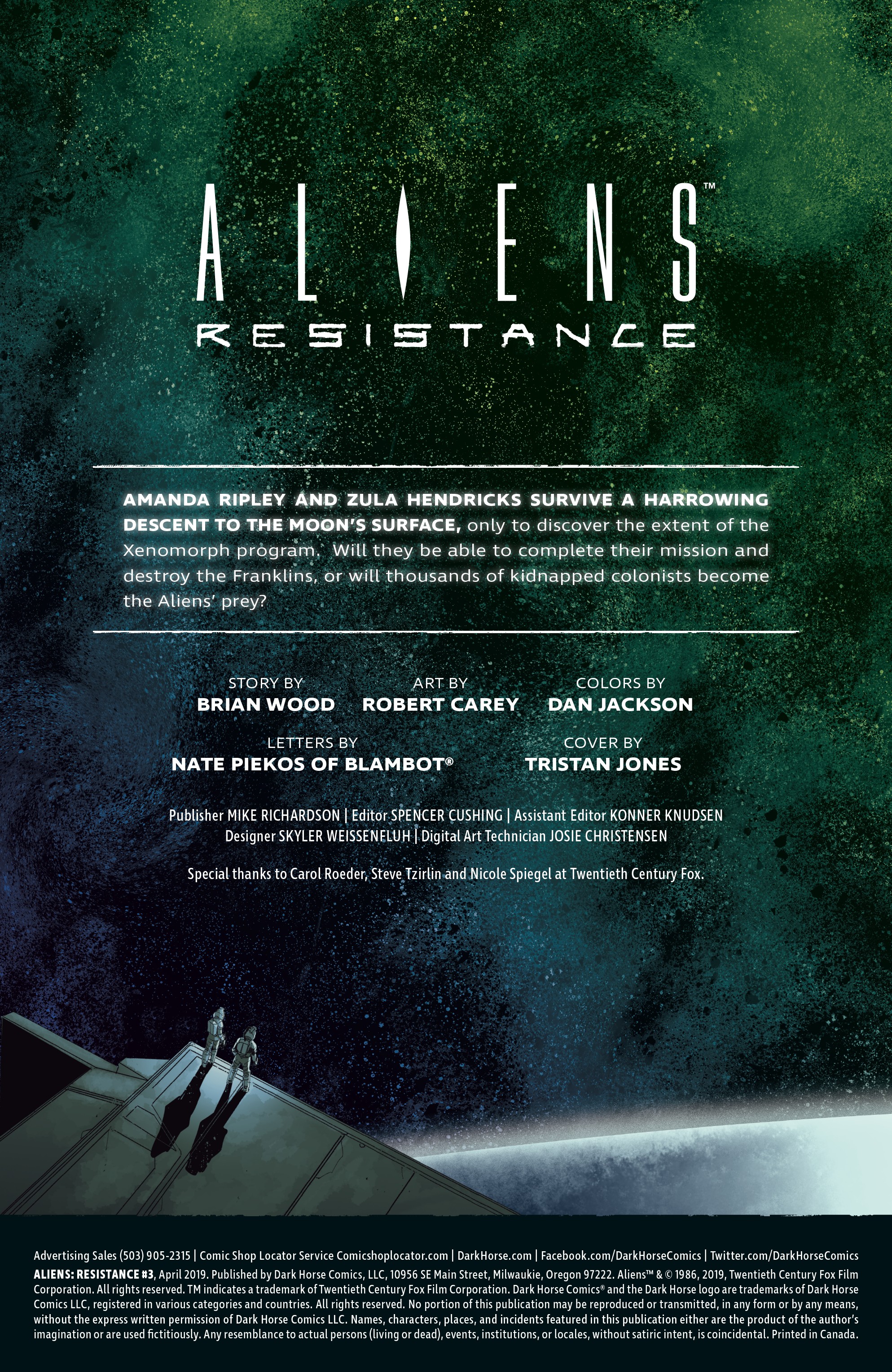 Aliens: Resistance (2019-): Chapter 3 - Page 2