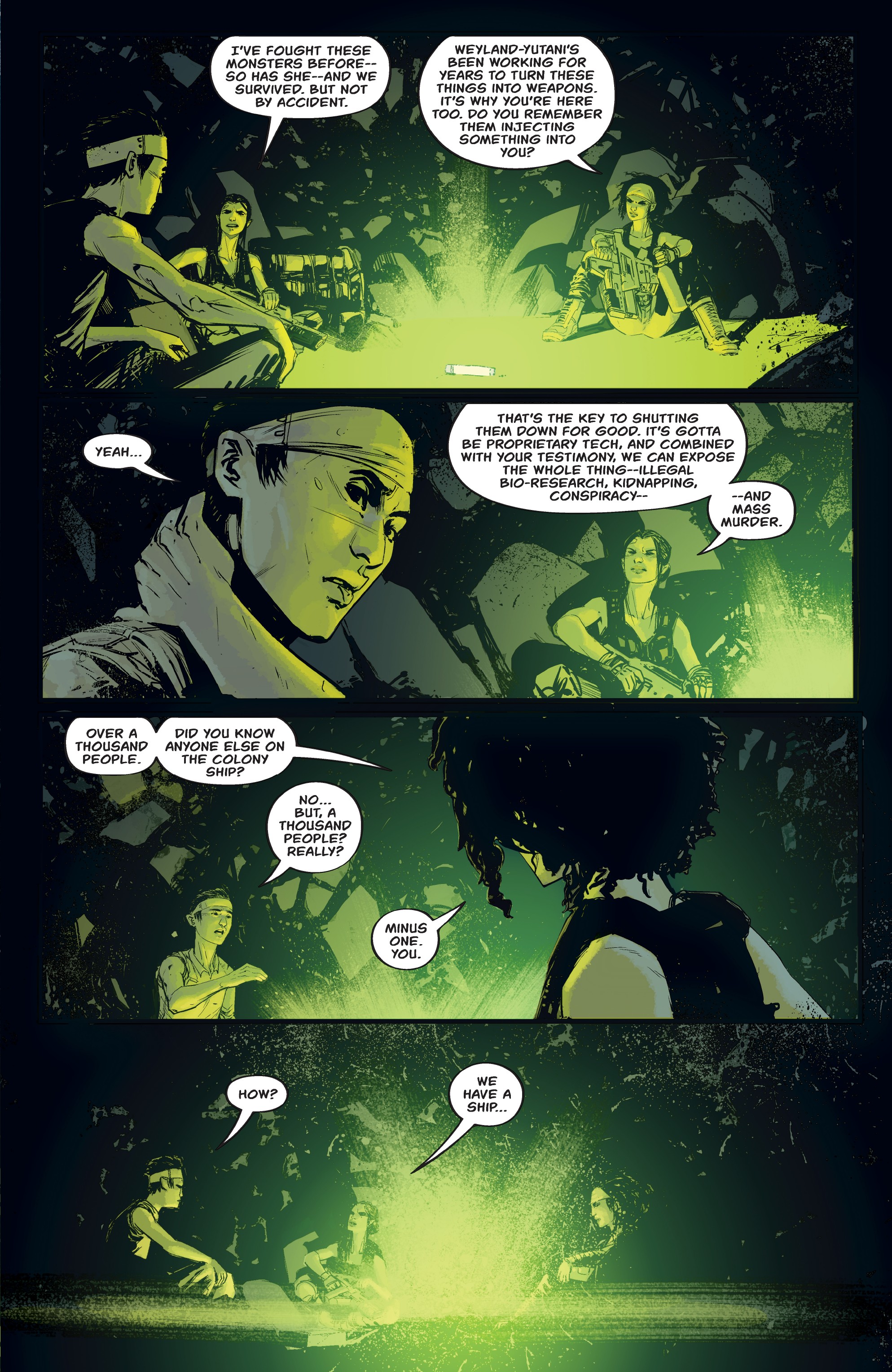 Aliens: Resistance (2019-) issue 4 - Page 11