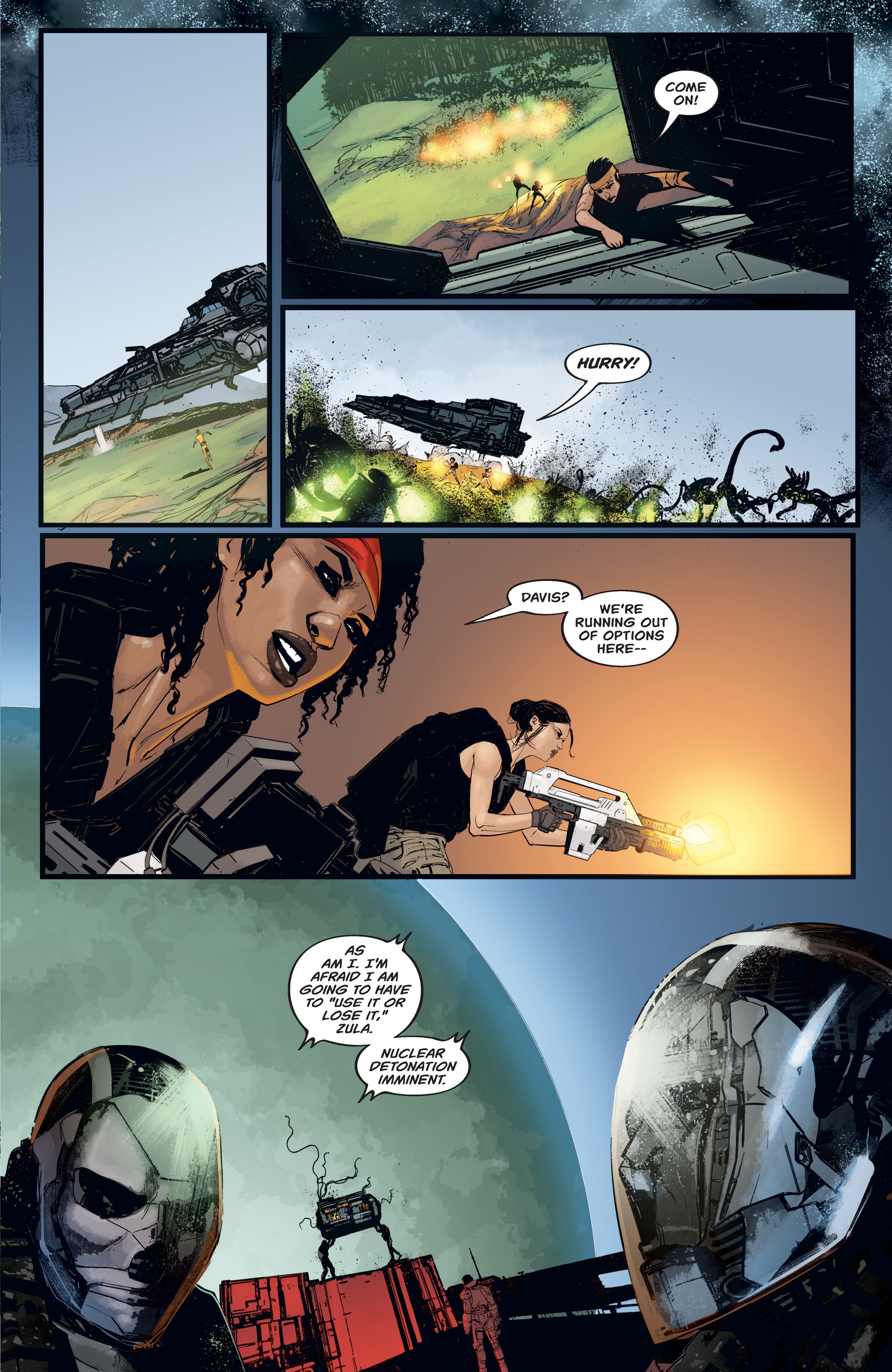 Aliens: Resistance (2019-) issue 4 - Page 17