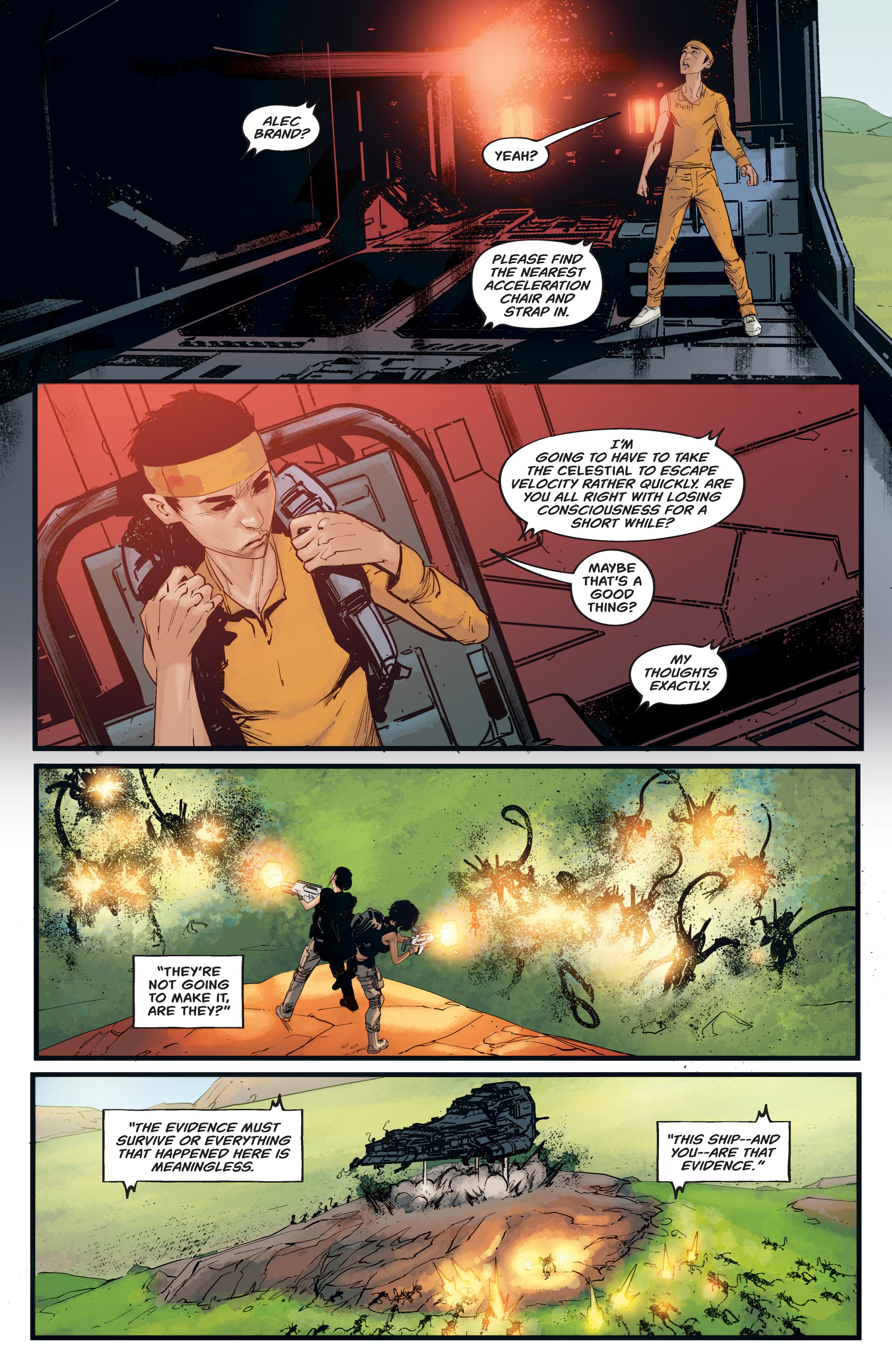 Aliens: Resistance (2019-) issue 4 - Page 18