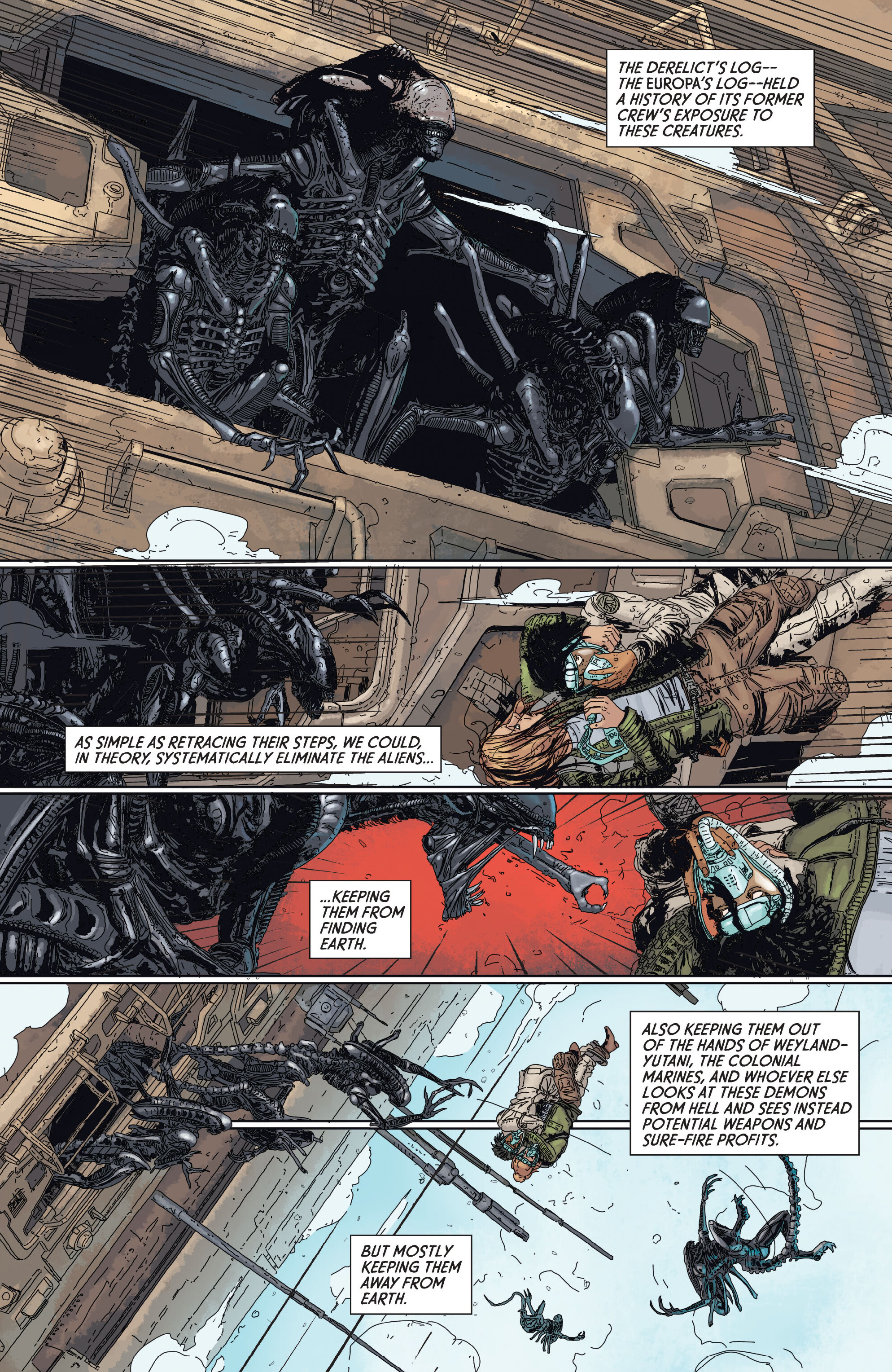 Aliens: The Original Years Omnibus (2021-) issue Vol. 4 - Page 175