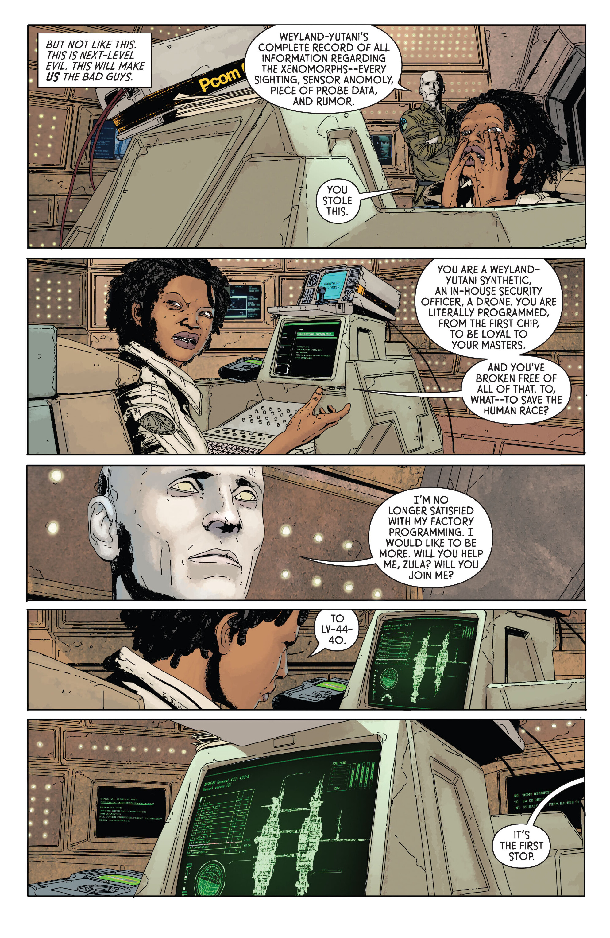 Aliens: The Original Years Omnibus (2021-) issue Vol. 4 - Page 199