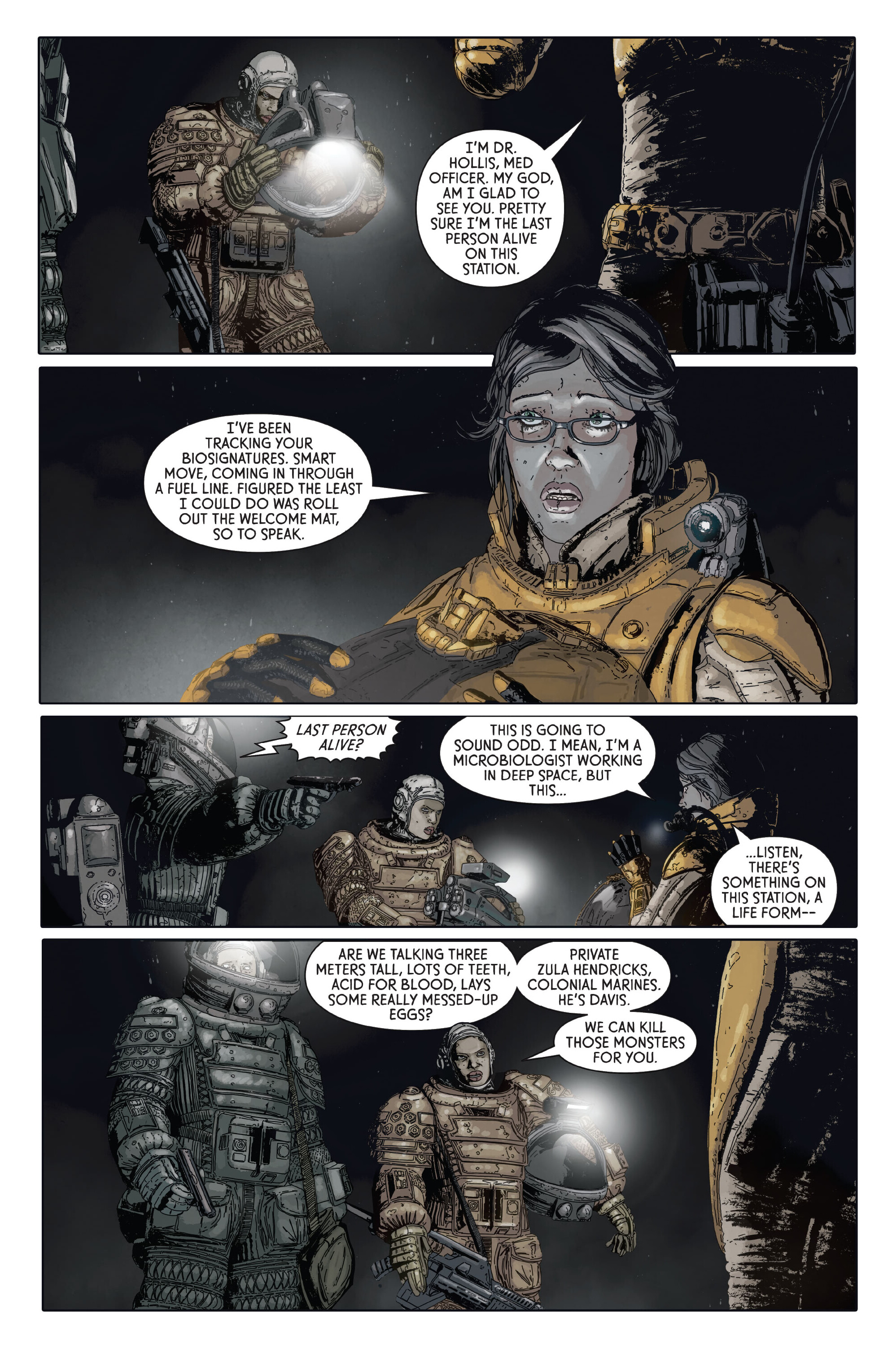 Aliens: The Original Years Omnibus (2021-) issue Vol. 4 - Page 278