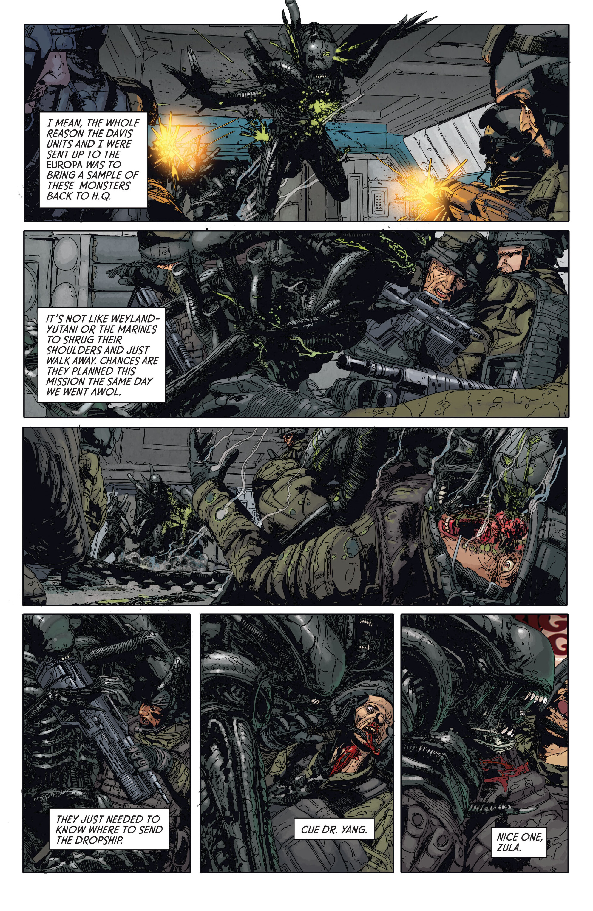 Aliens: The Original Years Omnibus (2021-) issue Vol. 4 - Page 292