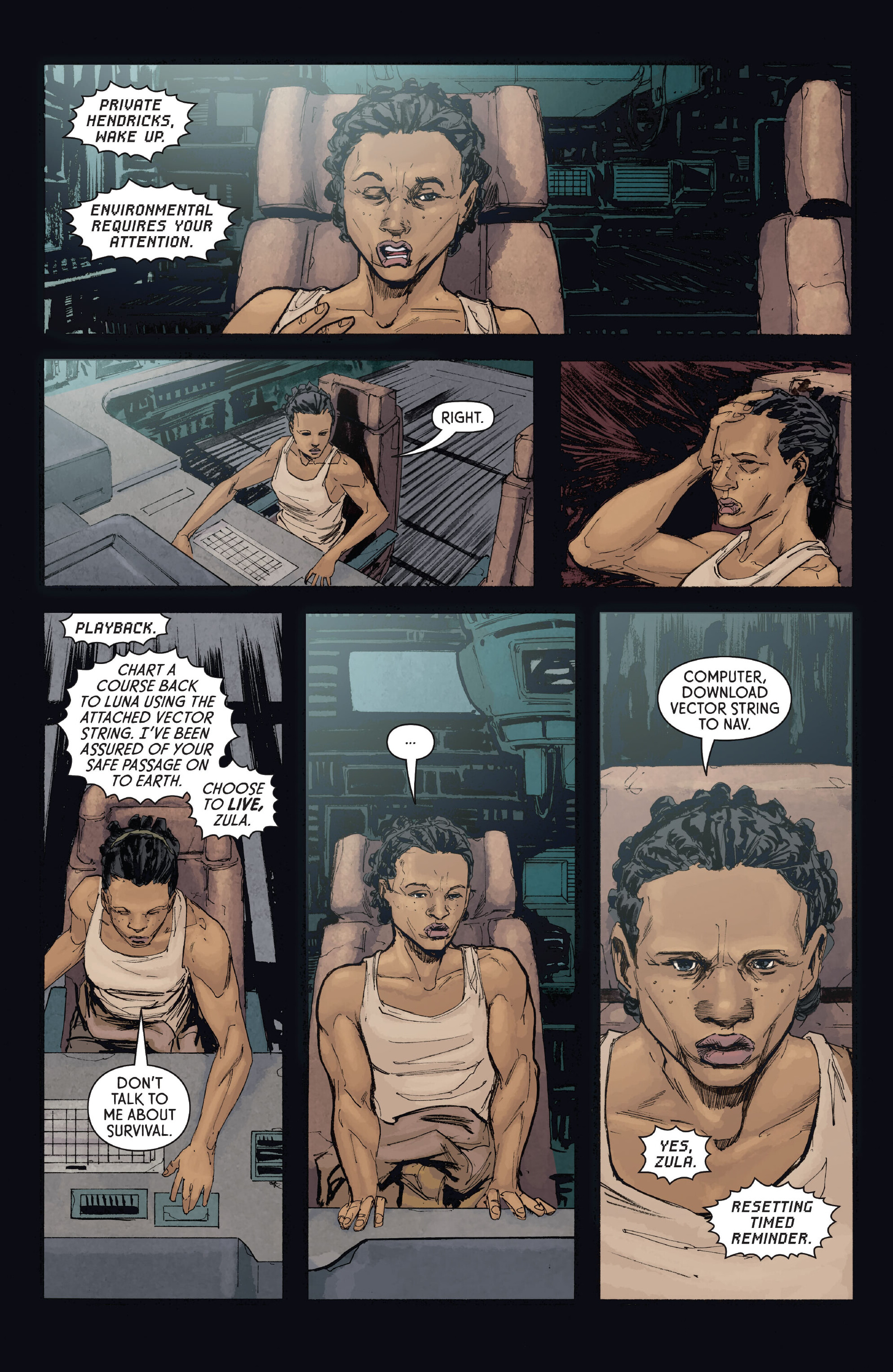 Aliens: The Original Years Omnibus (2021-) issue Vol. 4 - Page 355