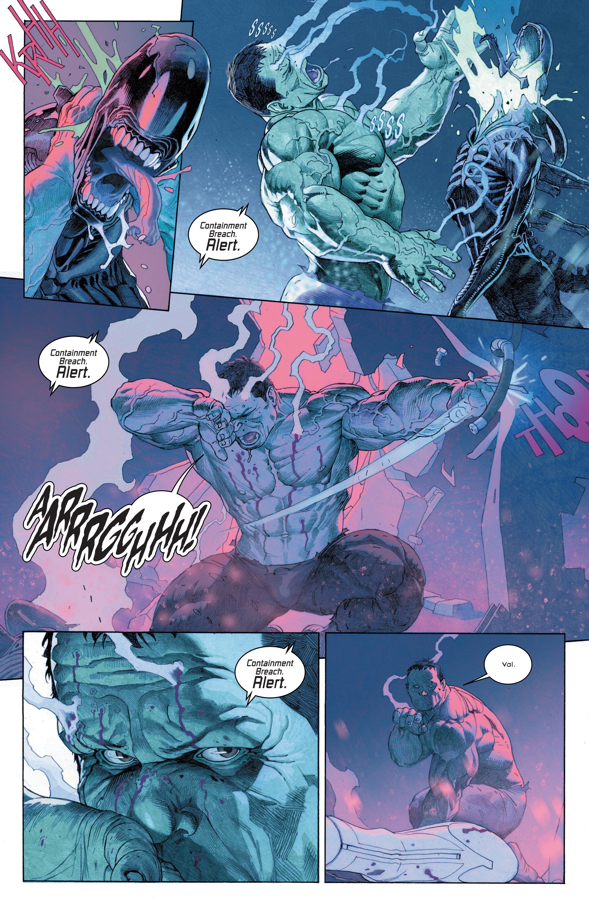 Aliens vs. Avengers (2024-) issue 1 - Page 38