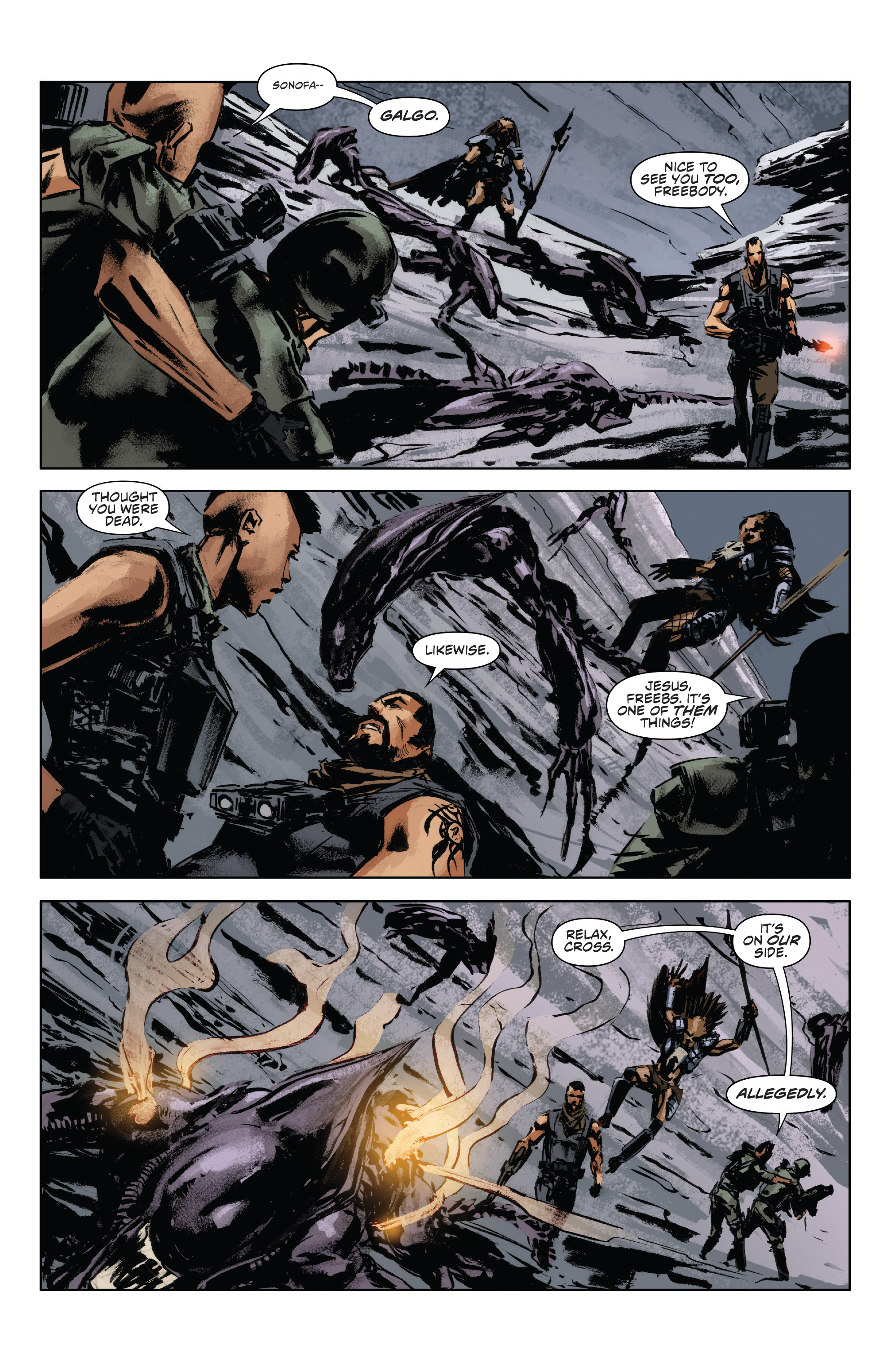 Aliens vs. Predator: Life and Death (2016-) issue 1 - Page 26