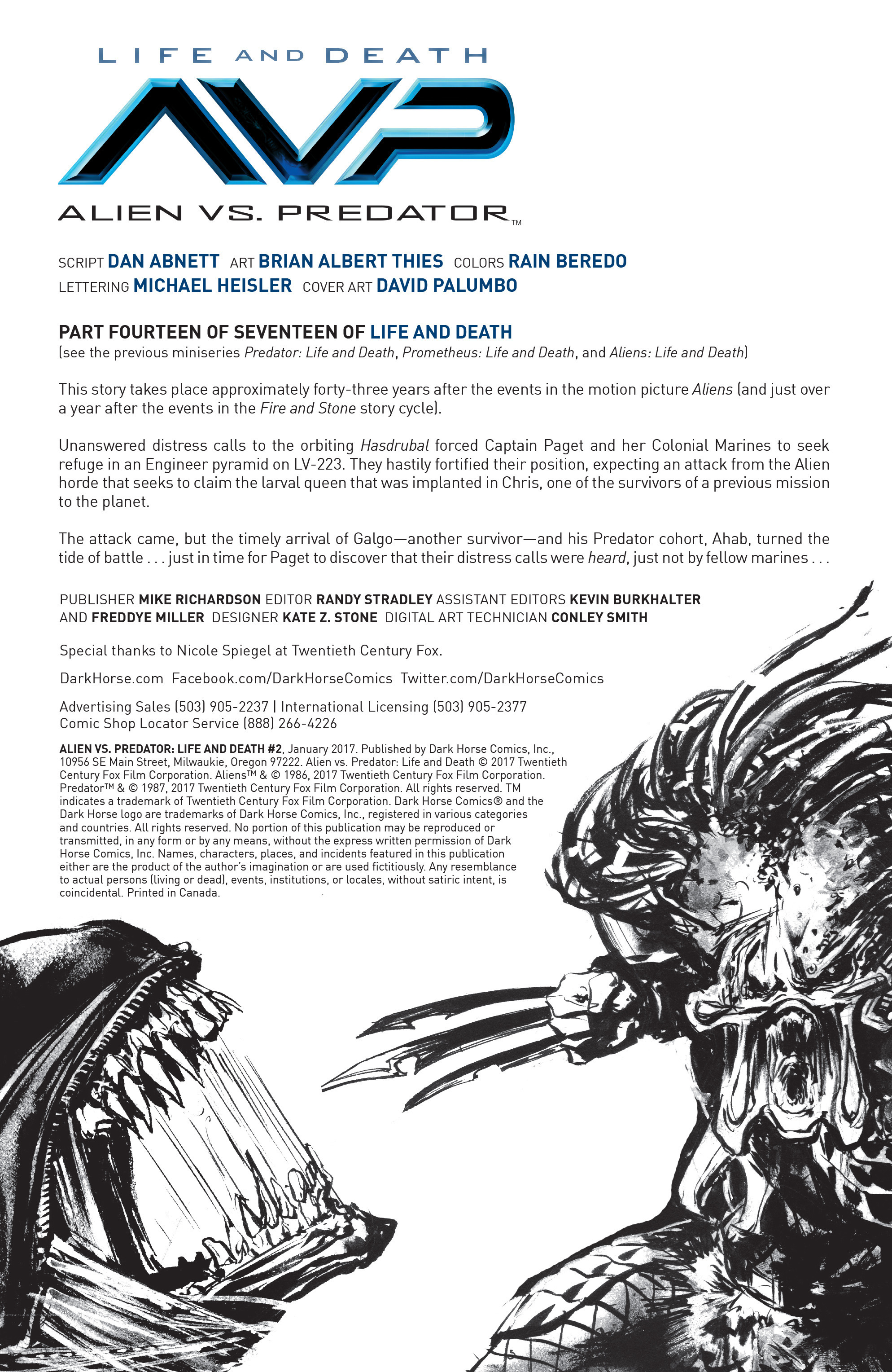 Aliens vs. Predator: Life and Death (2016-): Chapter 2 - Page 2