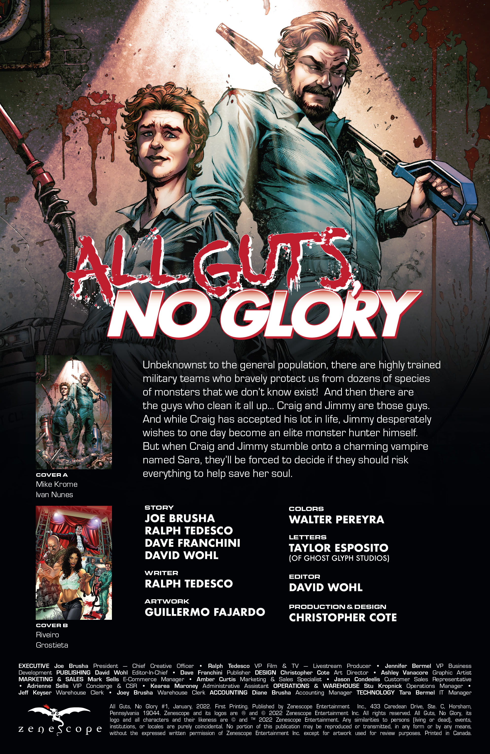 All Guts, No Glory (2022-) issue 1 - Page 2