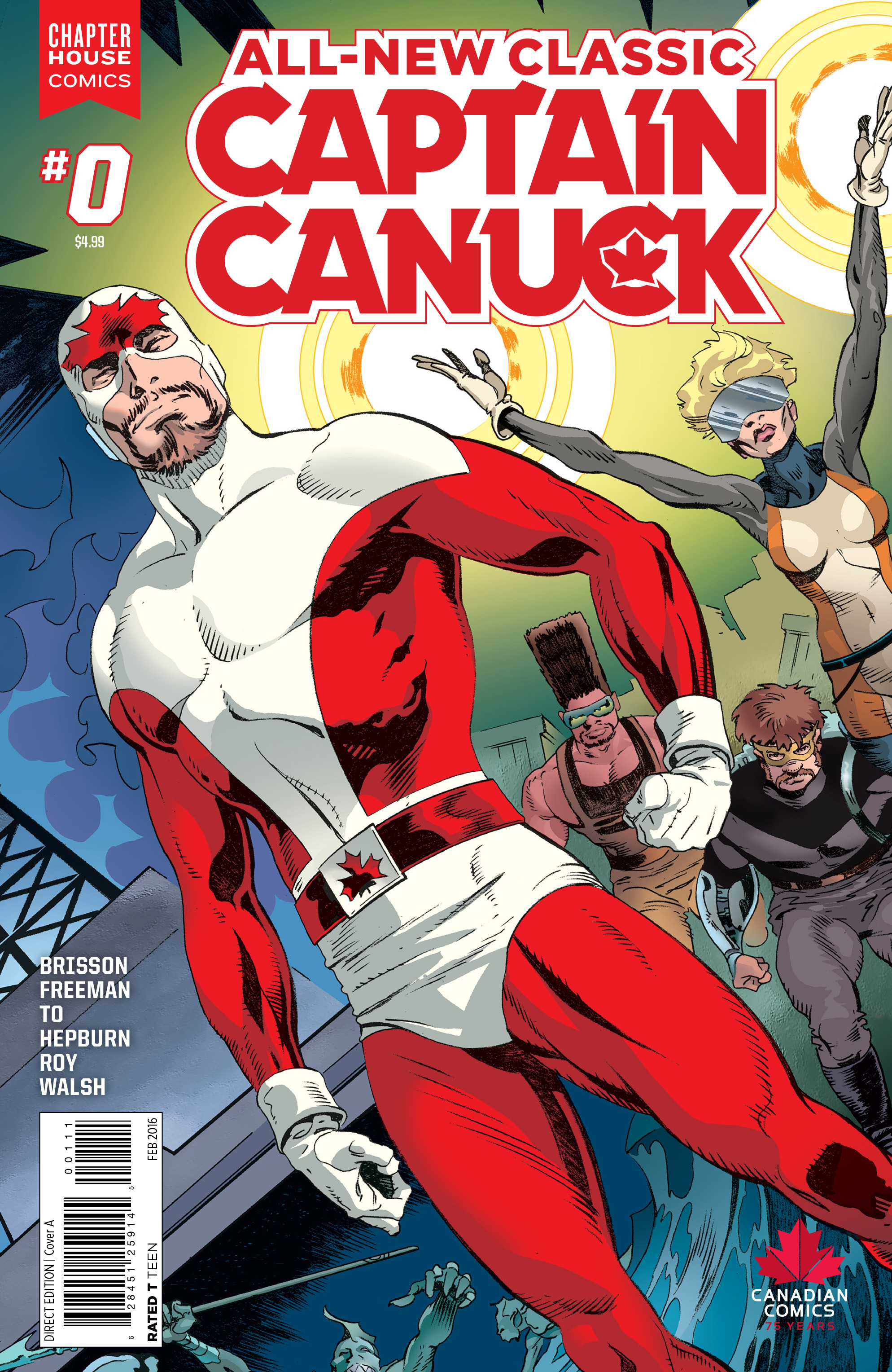 All New Classic Captain Canuck (2016-): Chapter 0 - Page 1