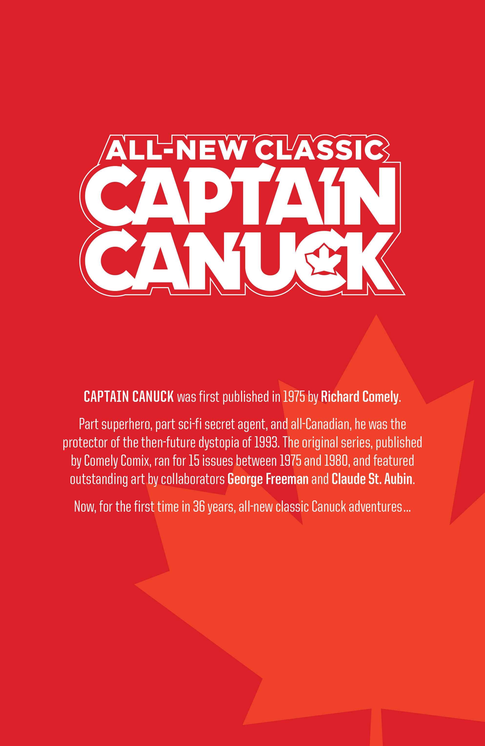 All New Classic Captain Canuck (2016-): Chapter 0 - Page 2