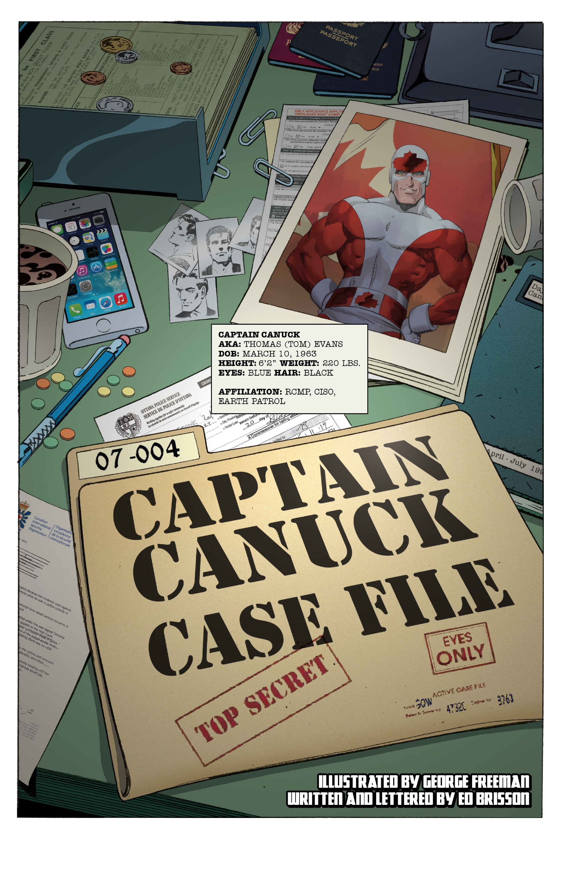 All New Classic Captain Canuck (2016-) issue 0 - Page 5