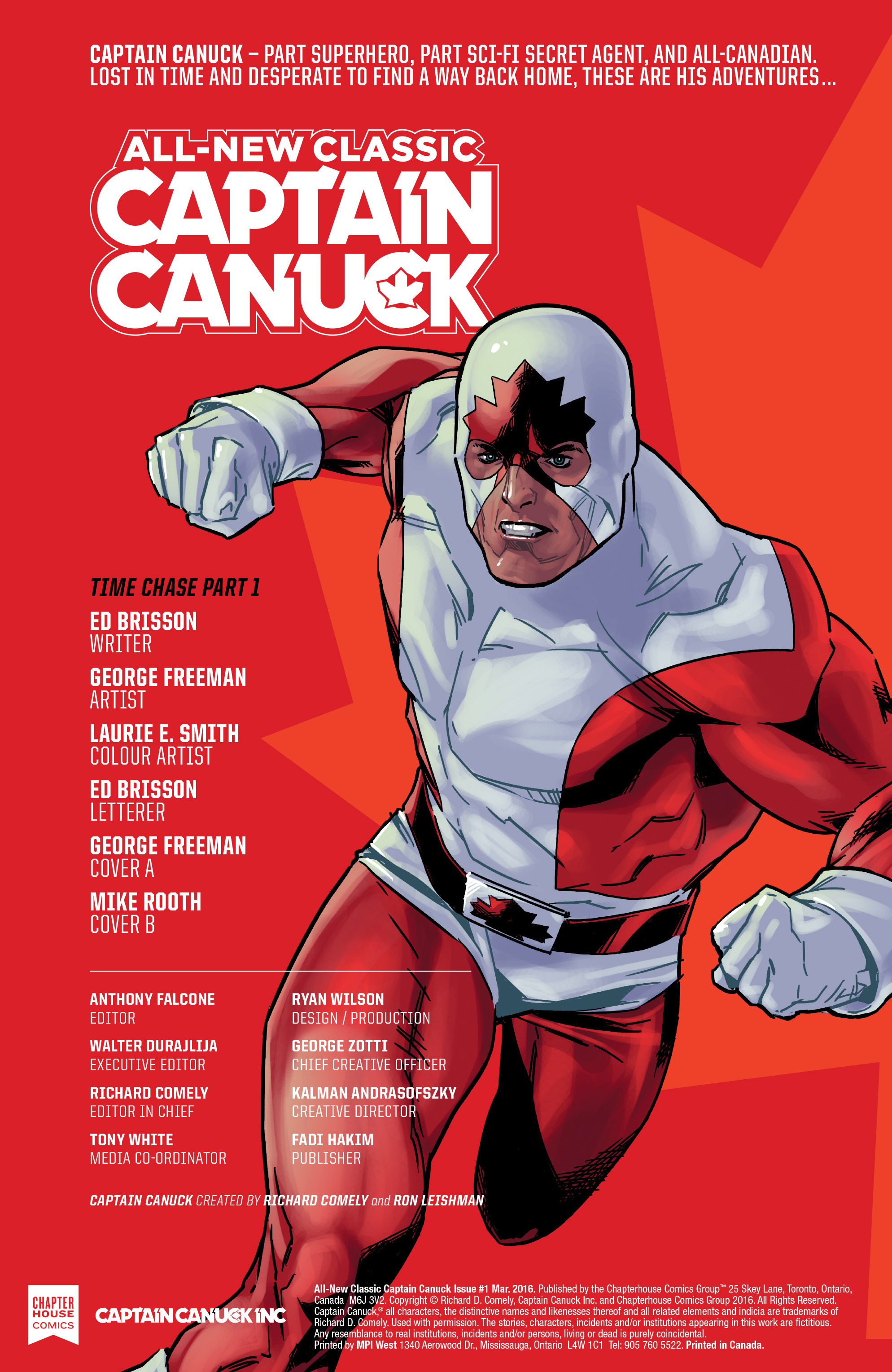 All New Classic Captain Canuck (2016-): Chapter 1 - Page 2