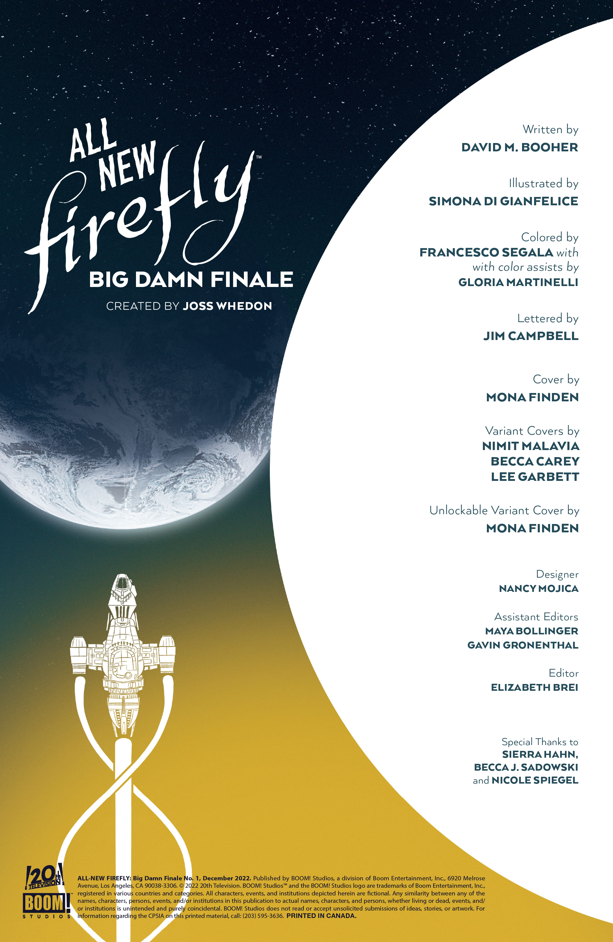 All New Firefly: Big Damn Finale (2022-): Chapter 1 - Page 2