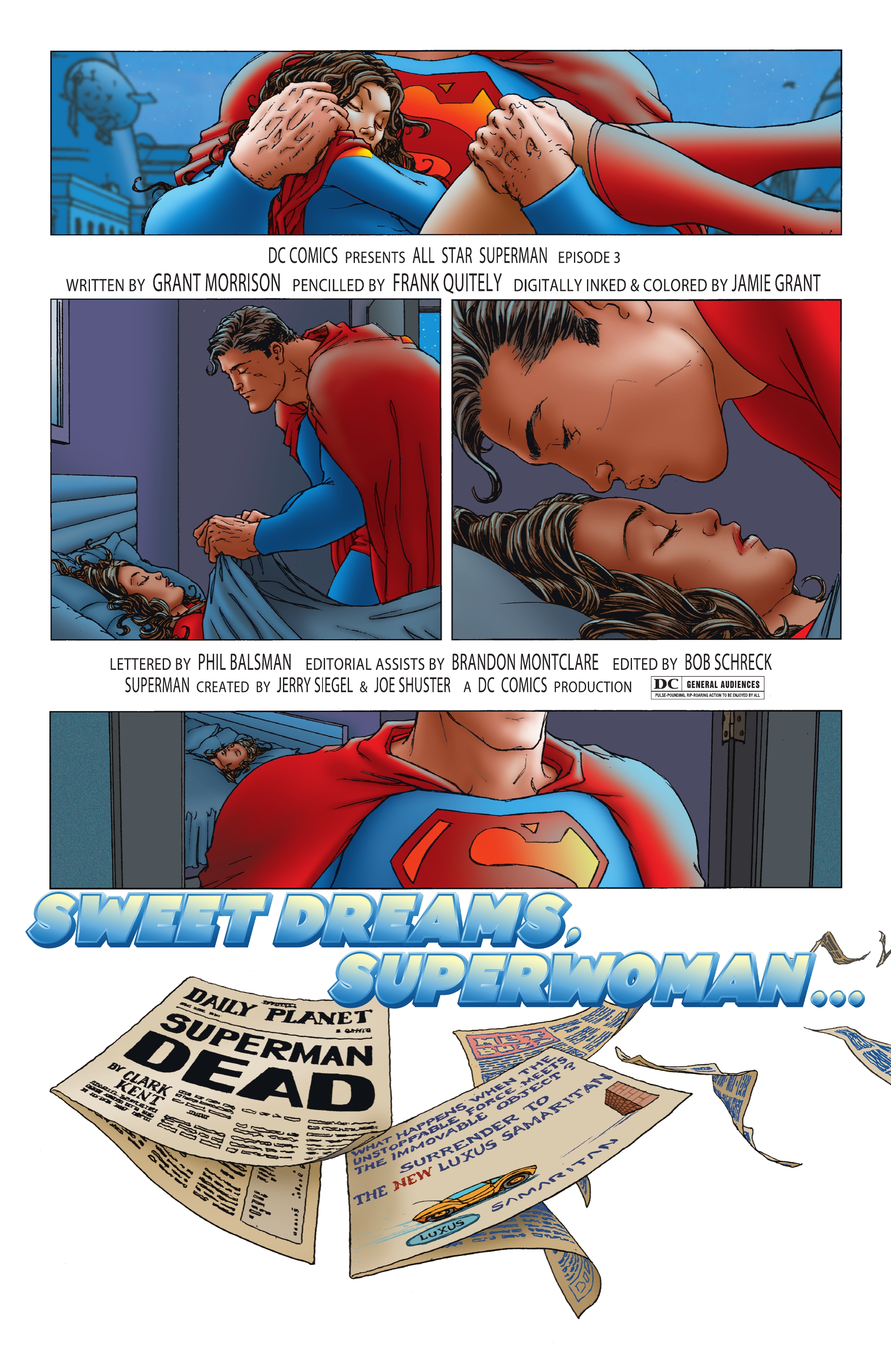 All Star Superman: Deluxe Edition (2022) issue HC - Page 76