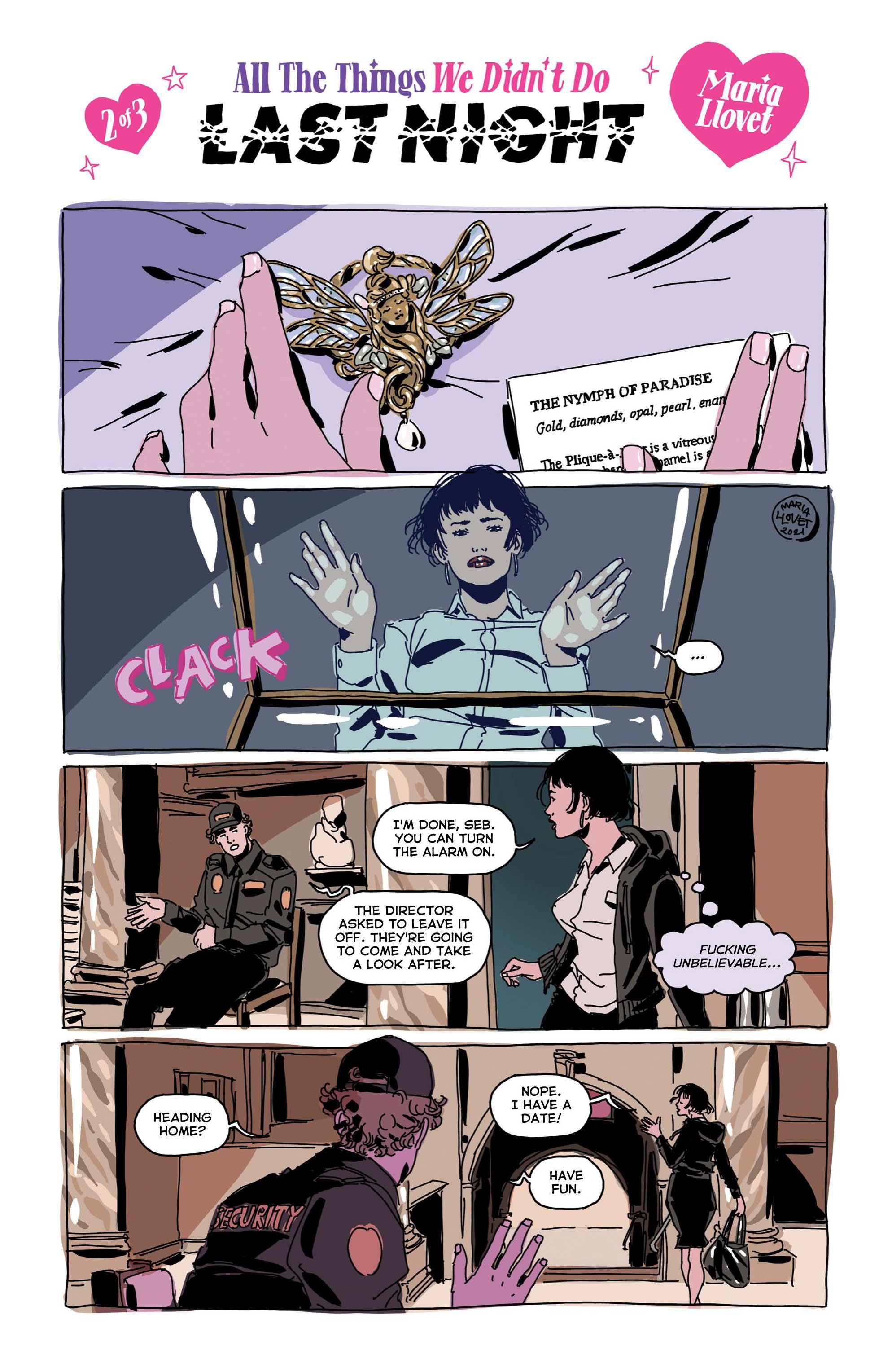 All The Things We Didn't Do Last Night (2024-) issue 1 - Page 12