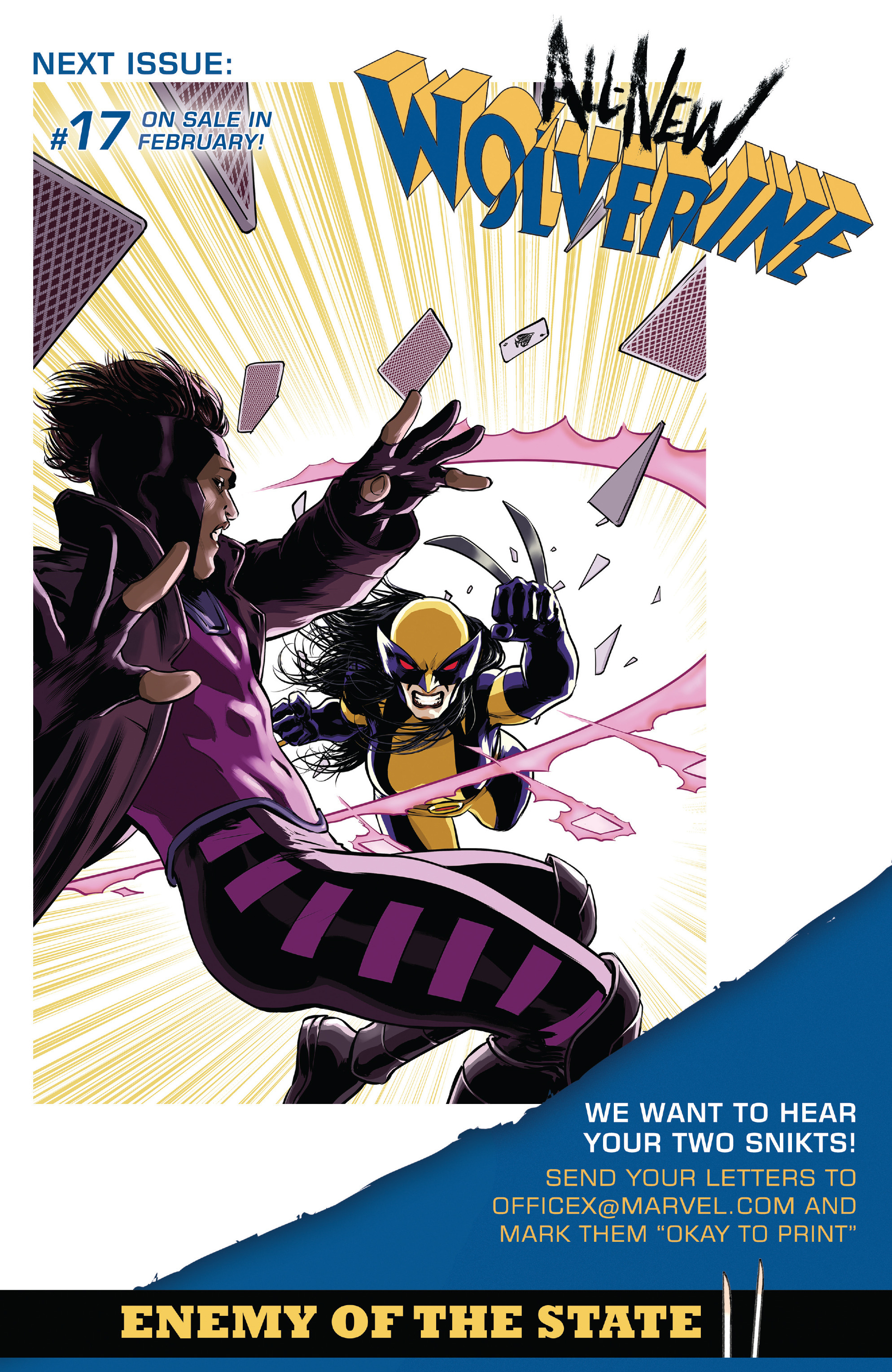 All-New Wolverine (2015-) Chapter 16 - Page 1