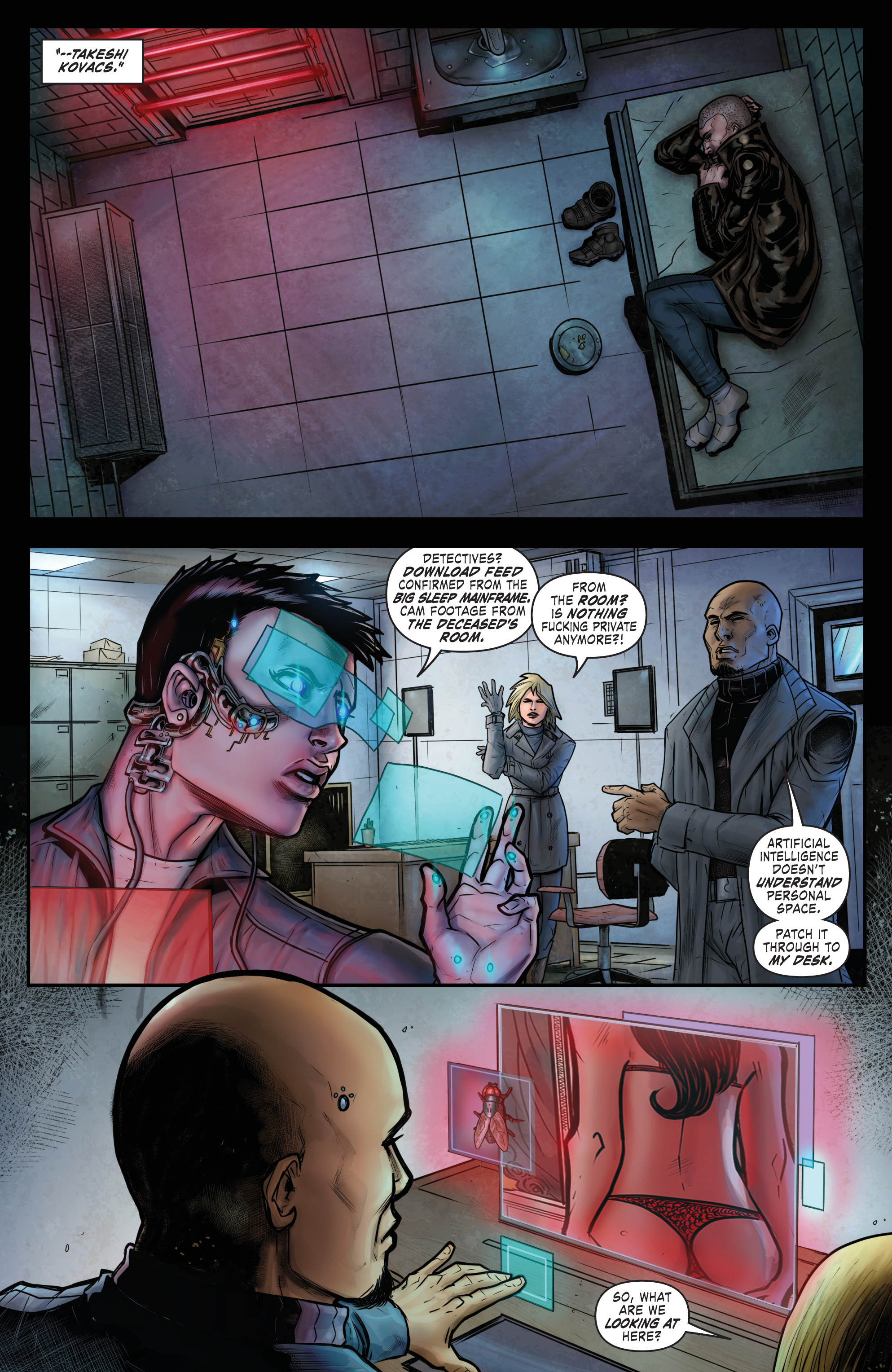 Altered Carbon: Download Blues (2019) issue 1 - Page 14