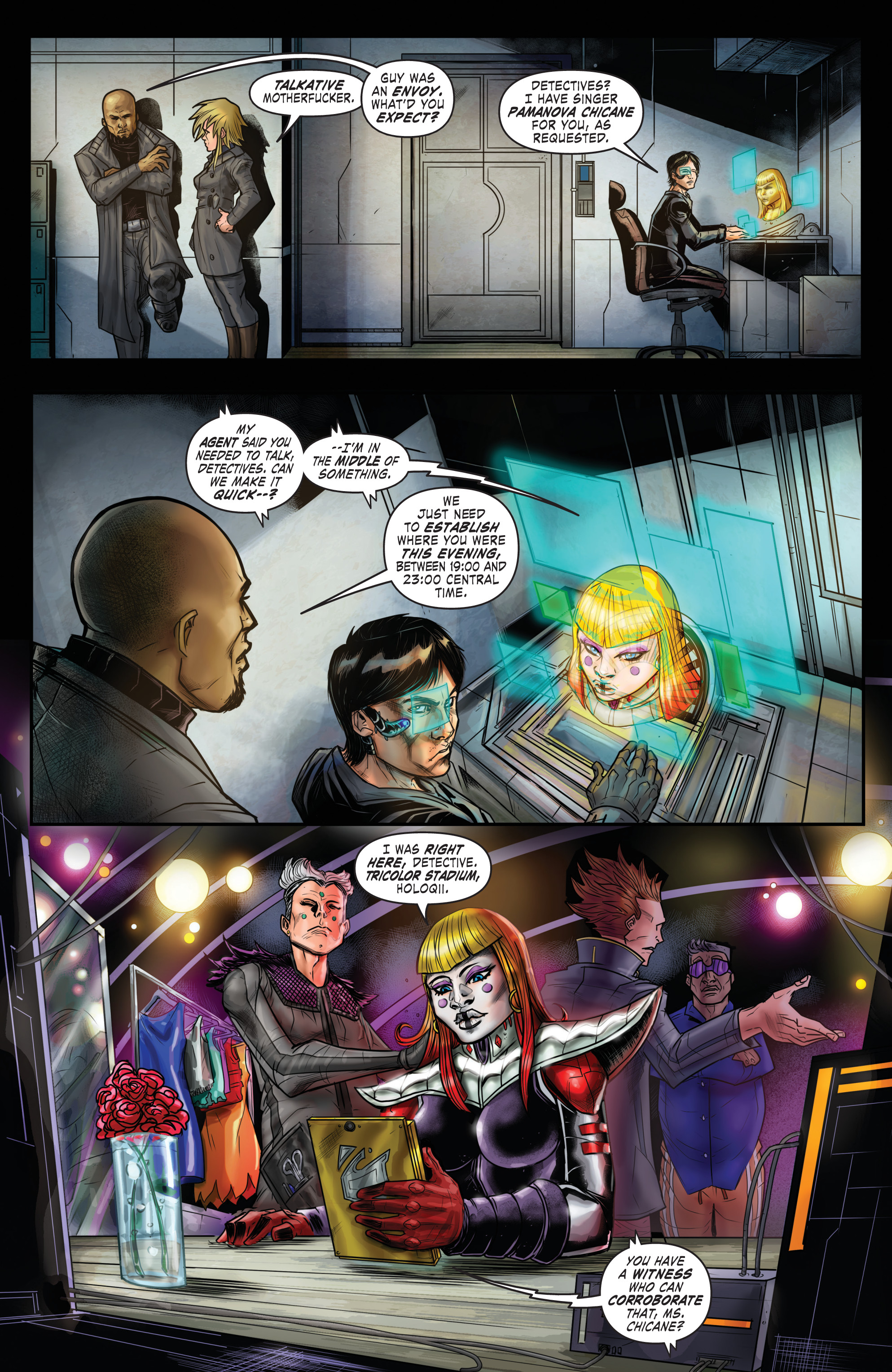 Altered Carbon: Download Blues (2019) issue 1 - Page 18