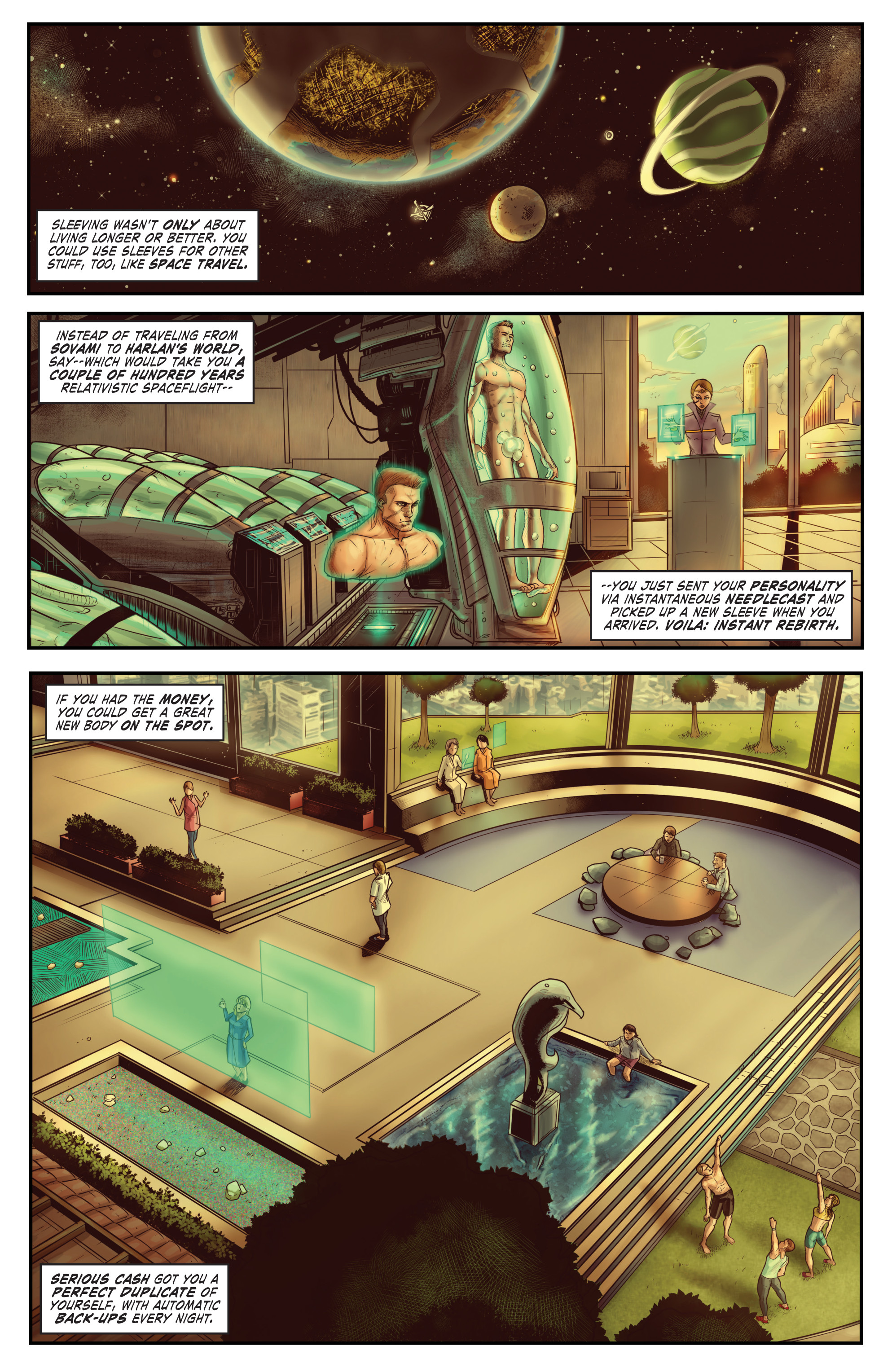 Altered Carbon: Download Blues (2019) issue 1 - Page 33