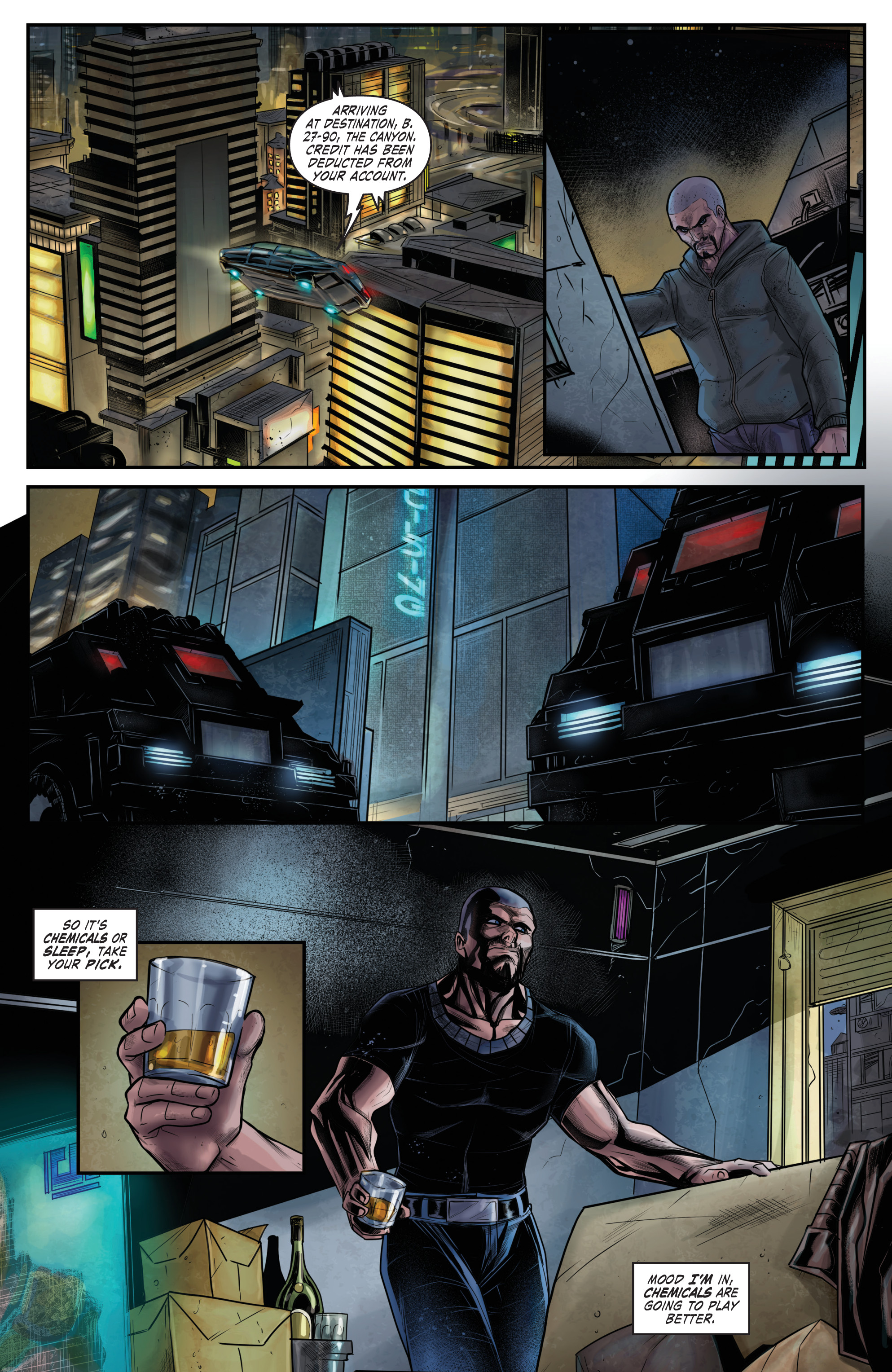 Altered Carbon: Download Blues (2019) issue 1 - Page 57