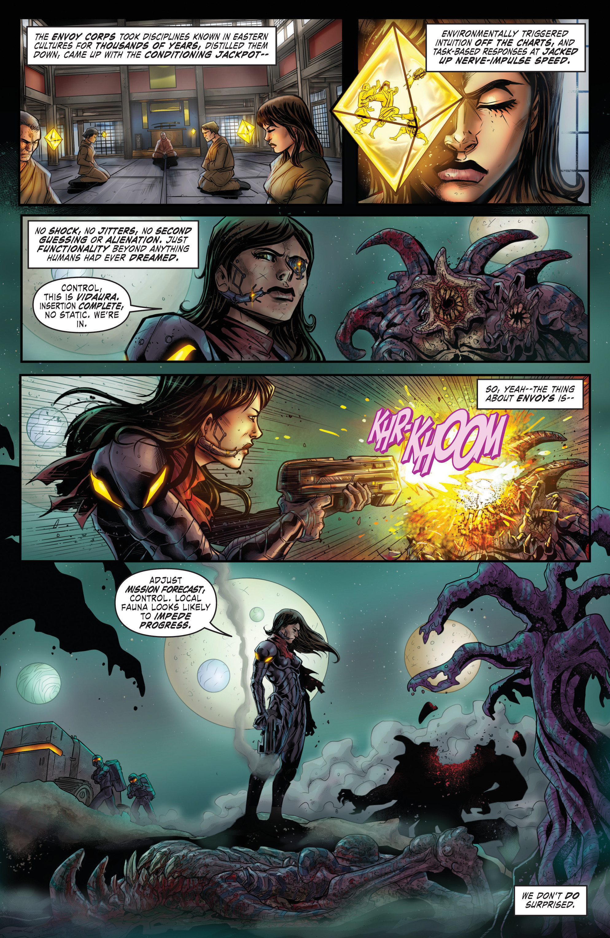 Altered Carbon: Download Blues (2019) issue 1 - Page 64