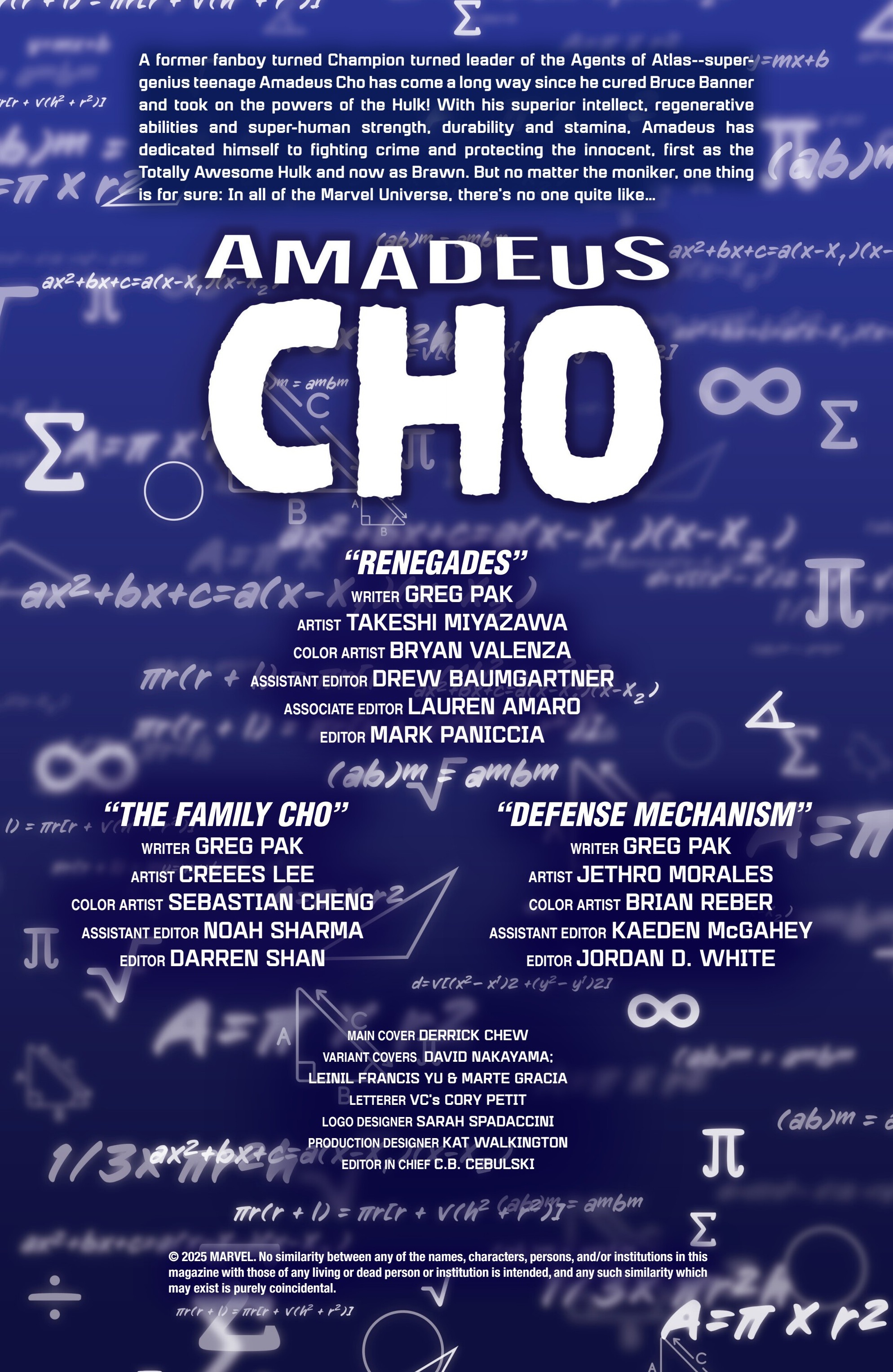 Amadeus Cho 20th Anniversary Special (2025): Chapter 1 - Page 2