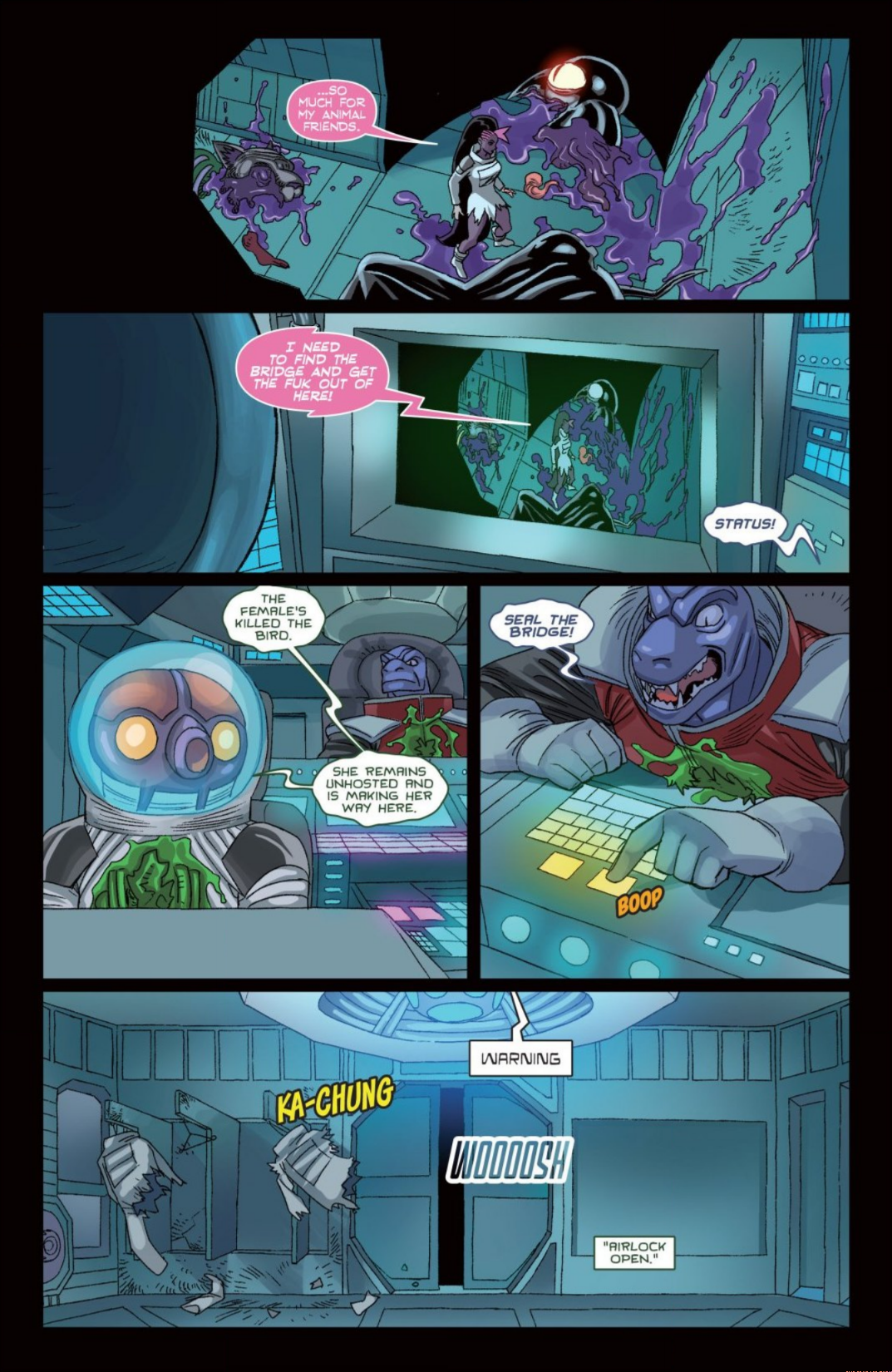 Amalgama: Space Zombie (2019-) issue 4 - Page 9