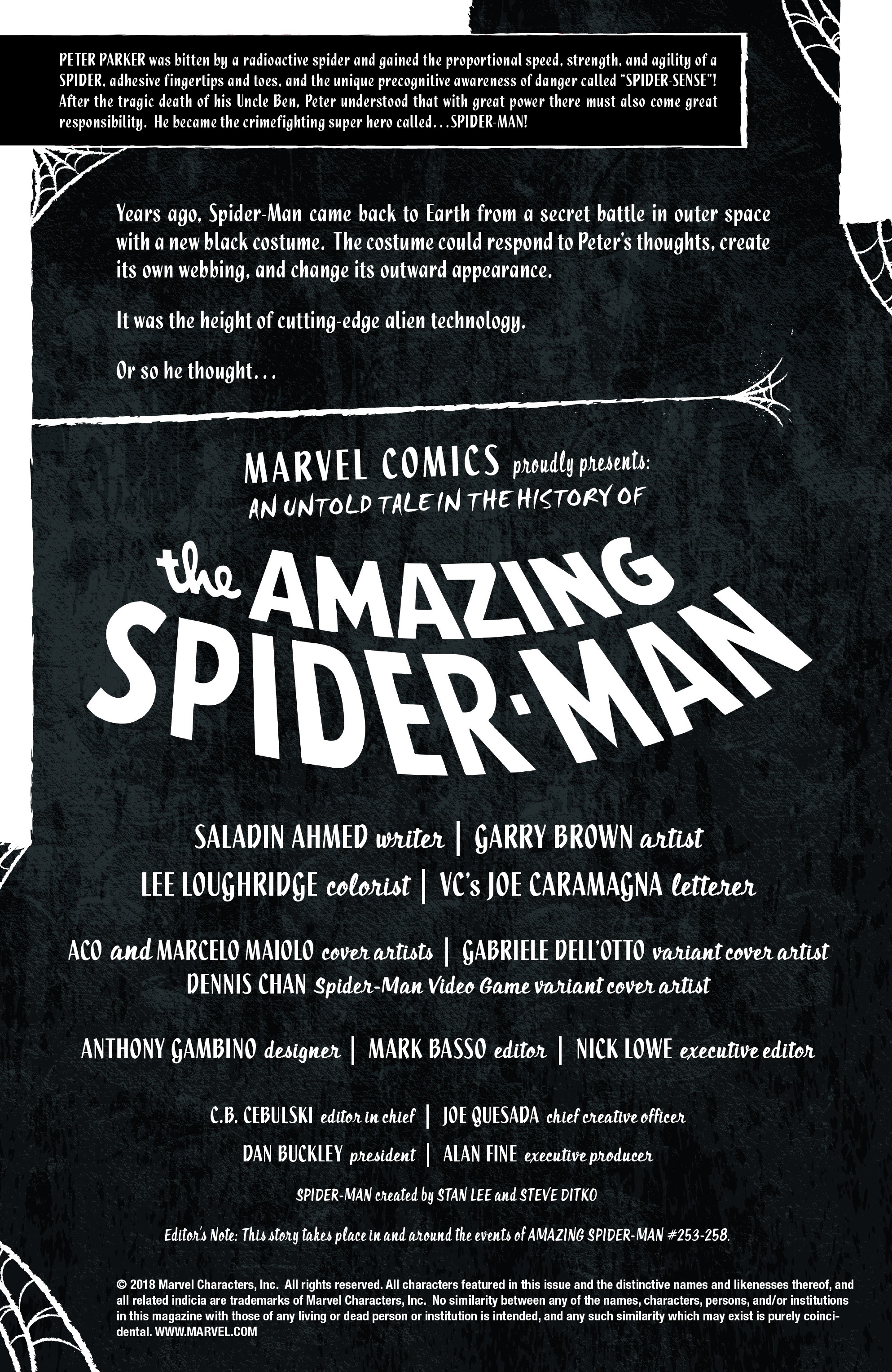 Amazing Spider-Man (2018-): Chapter Annual-1 - Page 2
