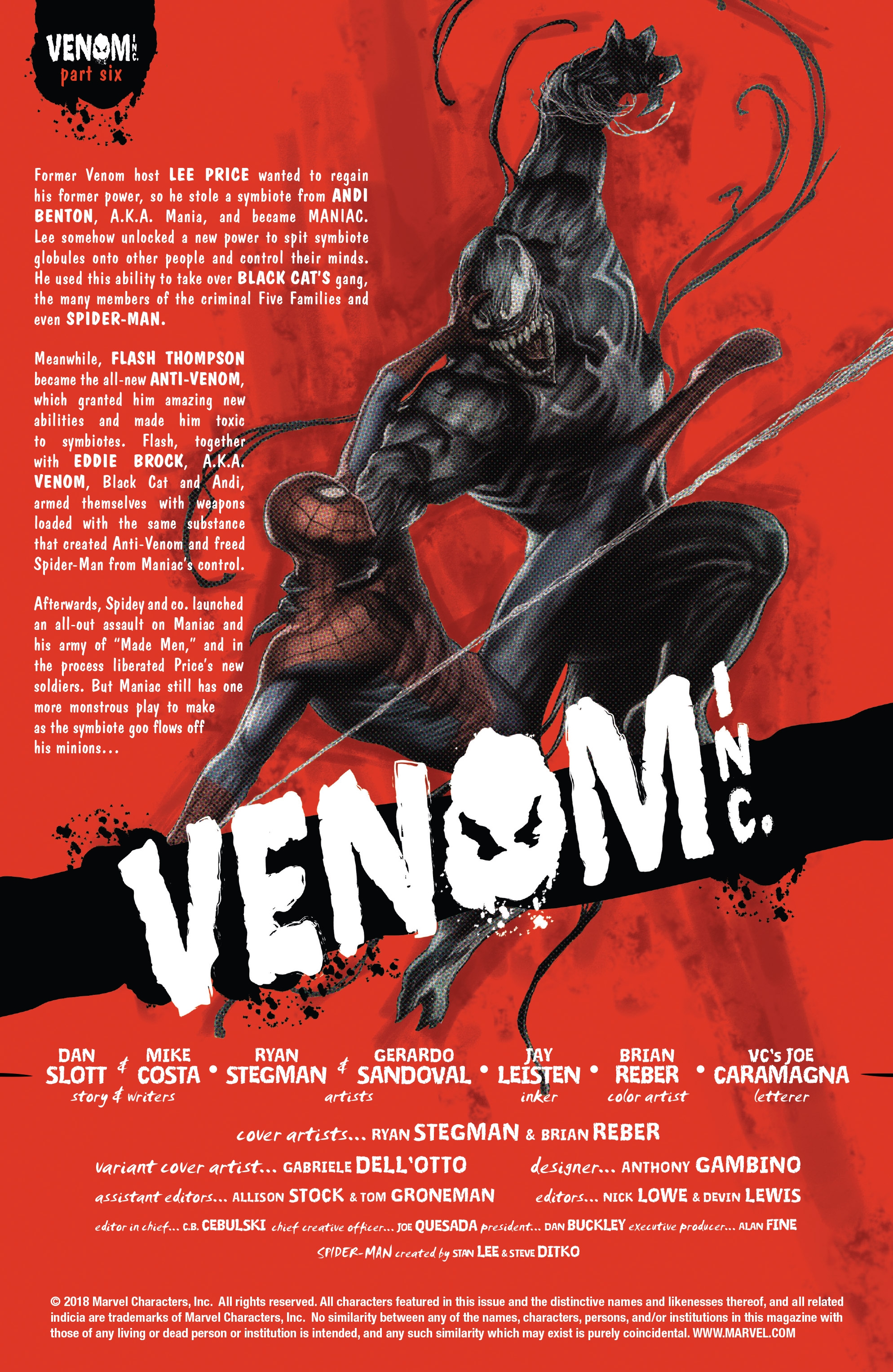 Amazing Spider-Man & Venom: Venom Inc. Omega (2018): Chapter 1 - Page 2