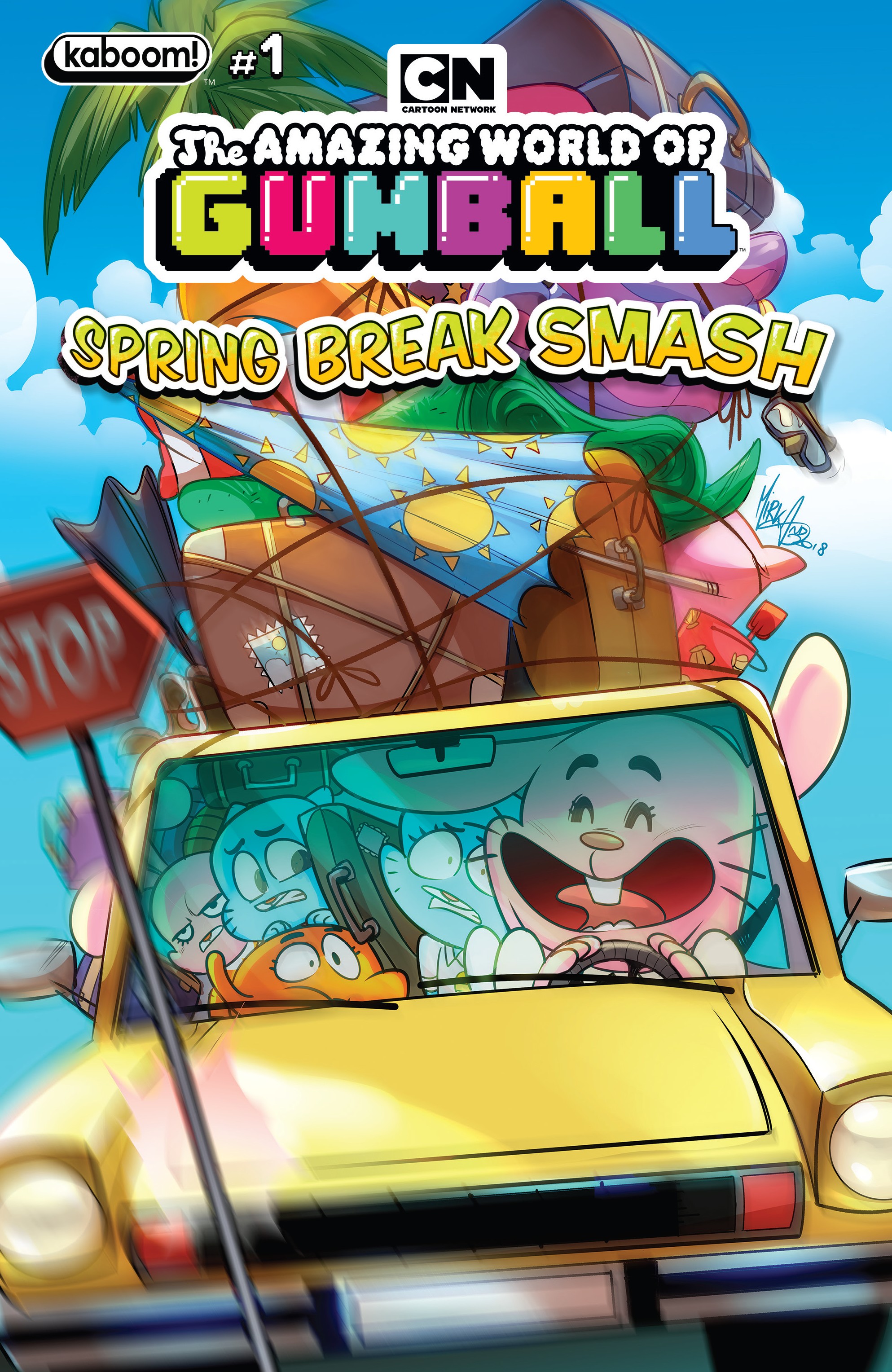 Amazing World of Gumball: Spring Break Smash (2019): Chapter 1 - Page 1