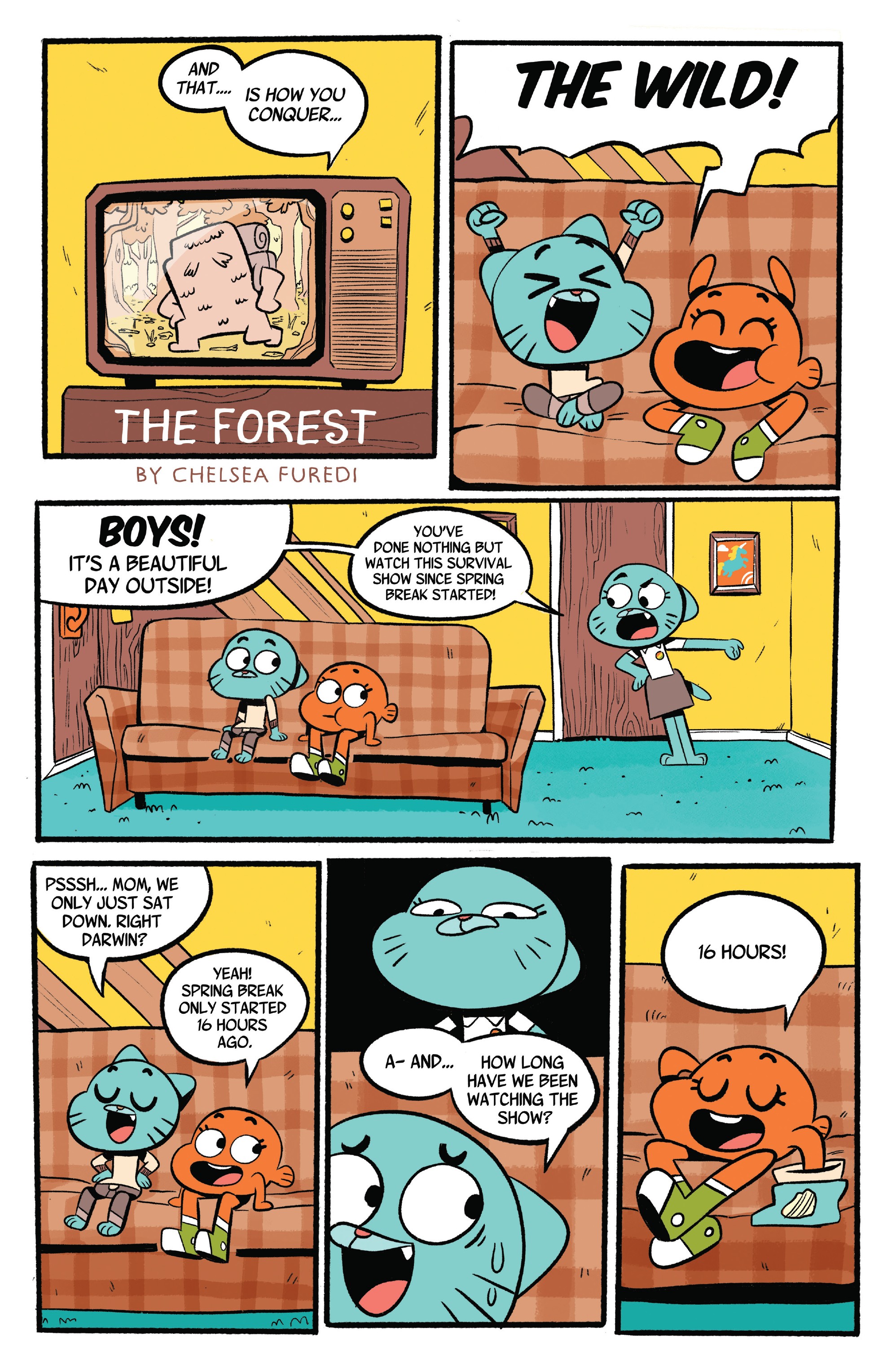 Amazing World of Gumball: Spring Break Smash (2019): Chapter 1 - Page 3