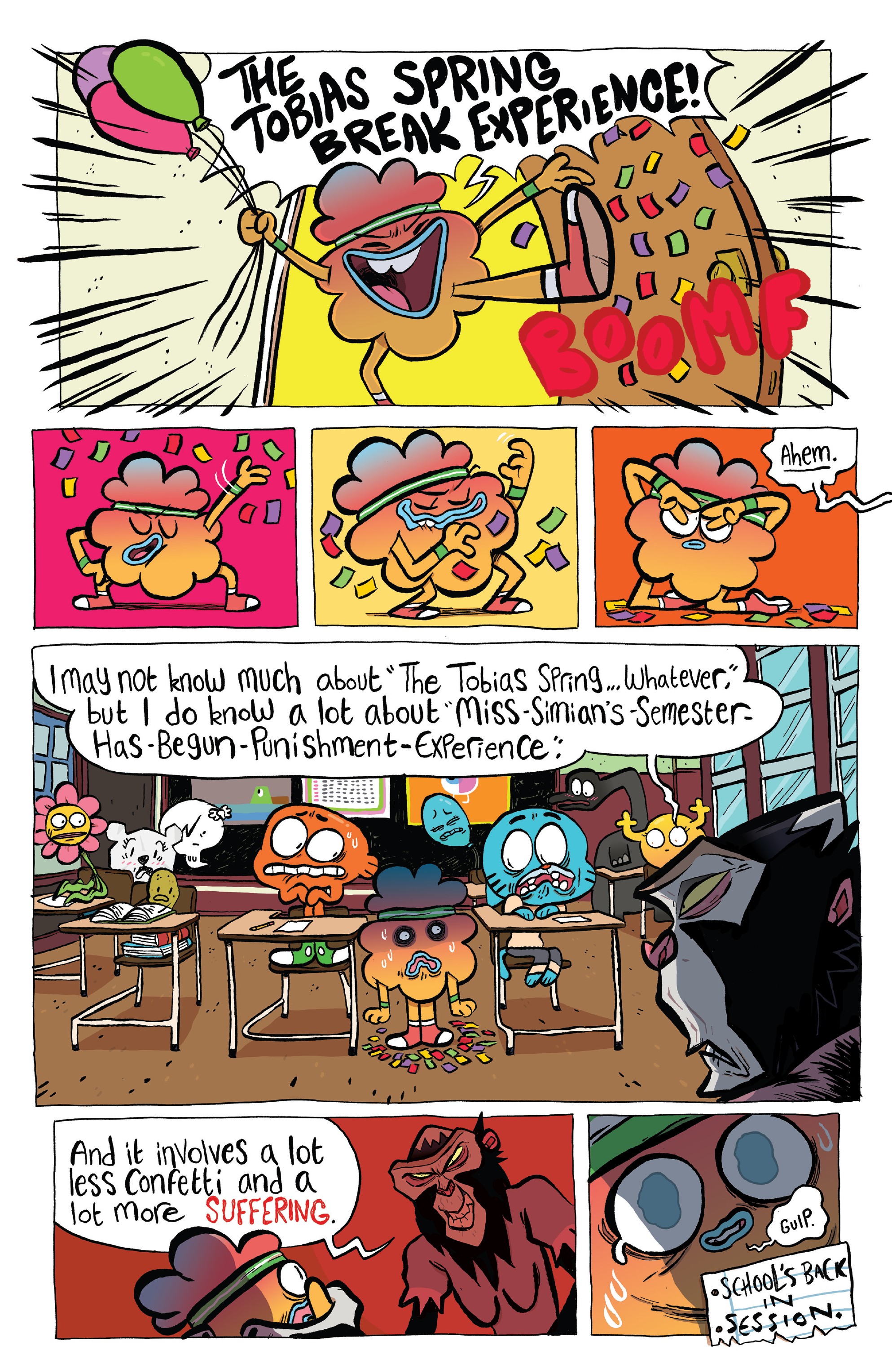 Amazing World of Gumball: Spring Break Smash (2019) issue 1 - Page 26