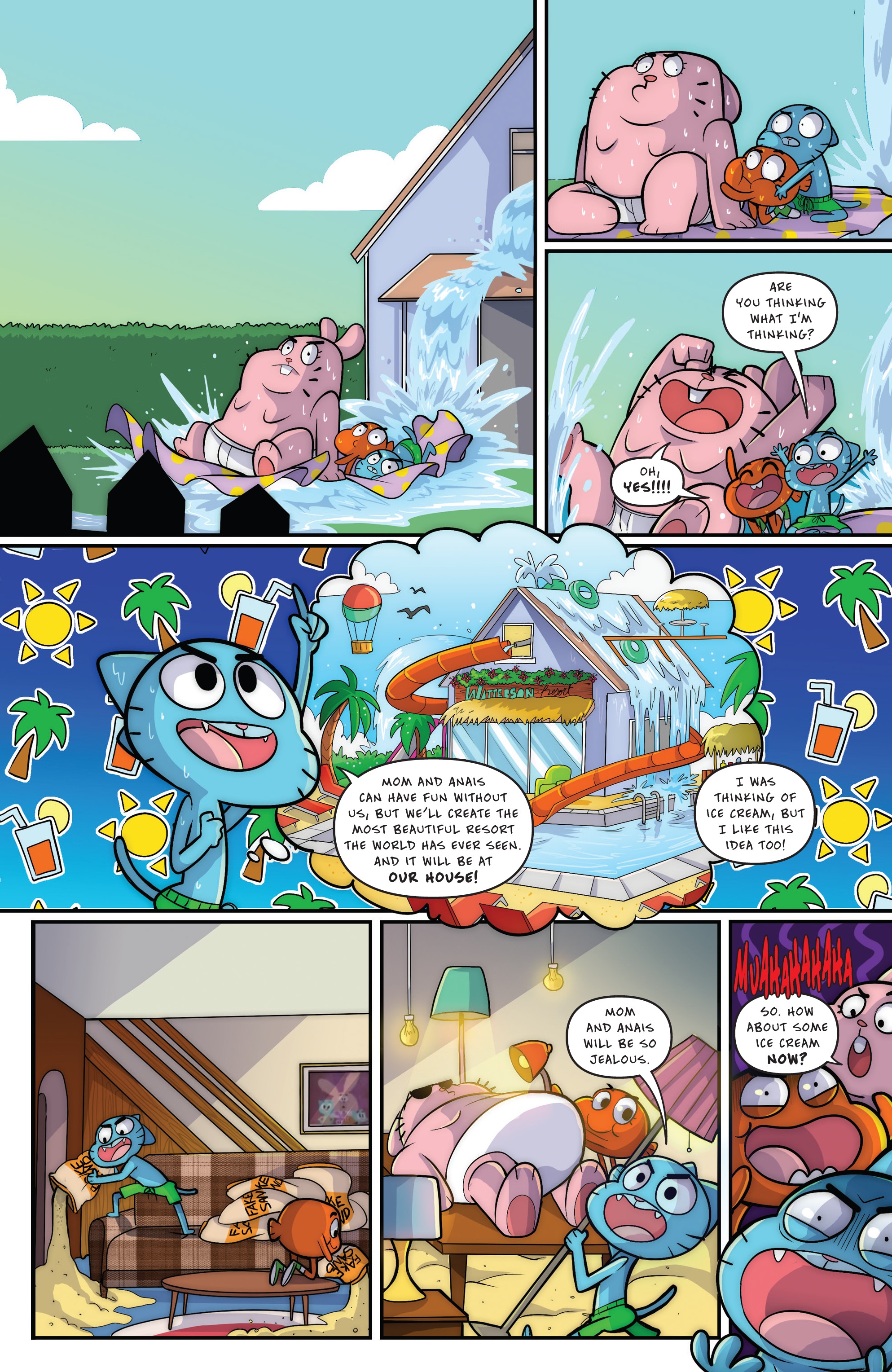 Amazing World of Gumball: Spring Break Smash (2019) issue 1 - Page 32