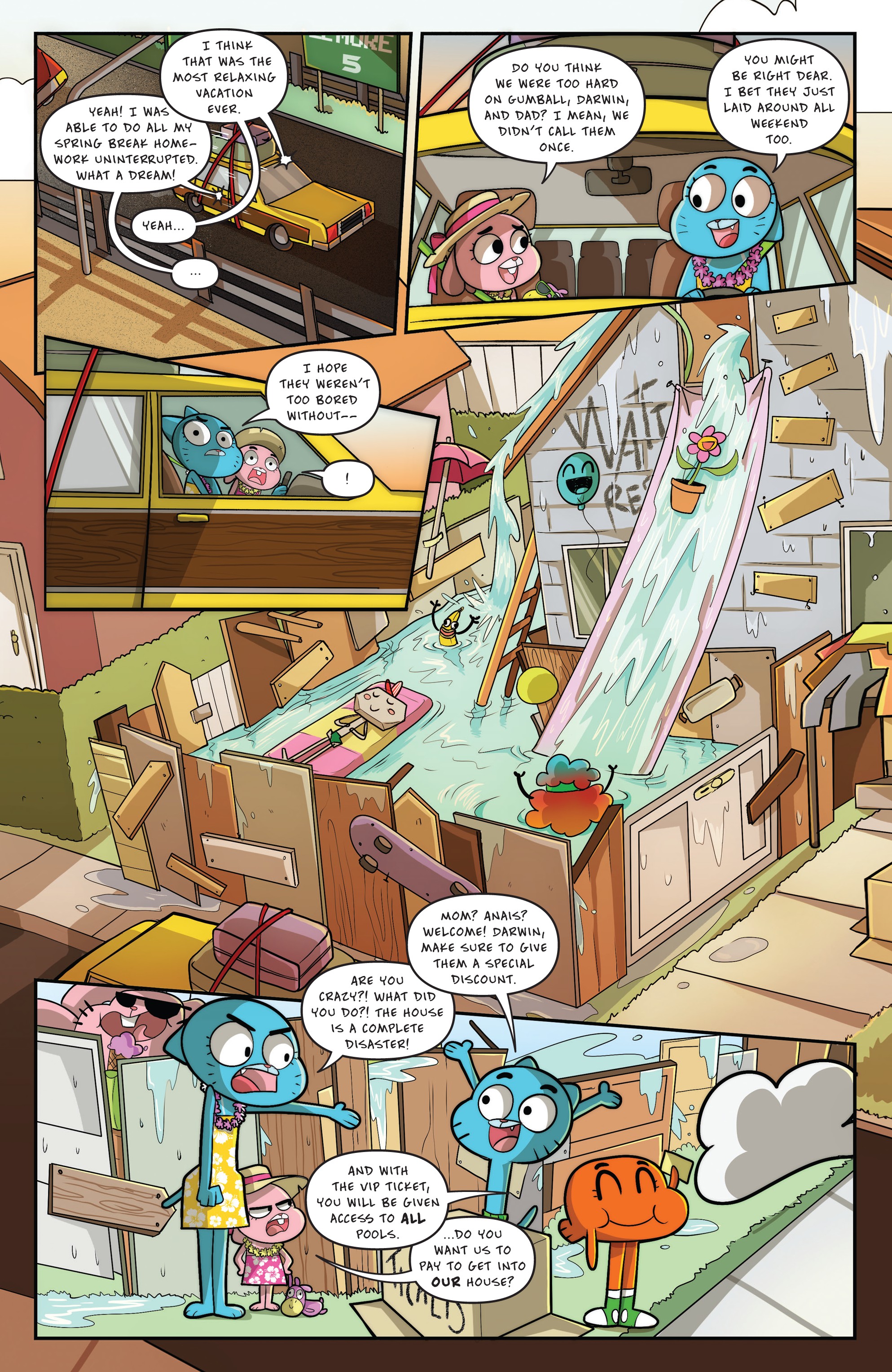 Amazing World of Gumball: Spring Break Smash (2019) issue 1 - Page 33