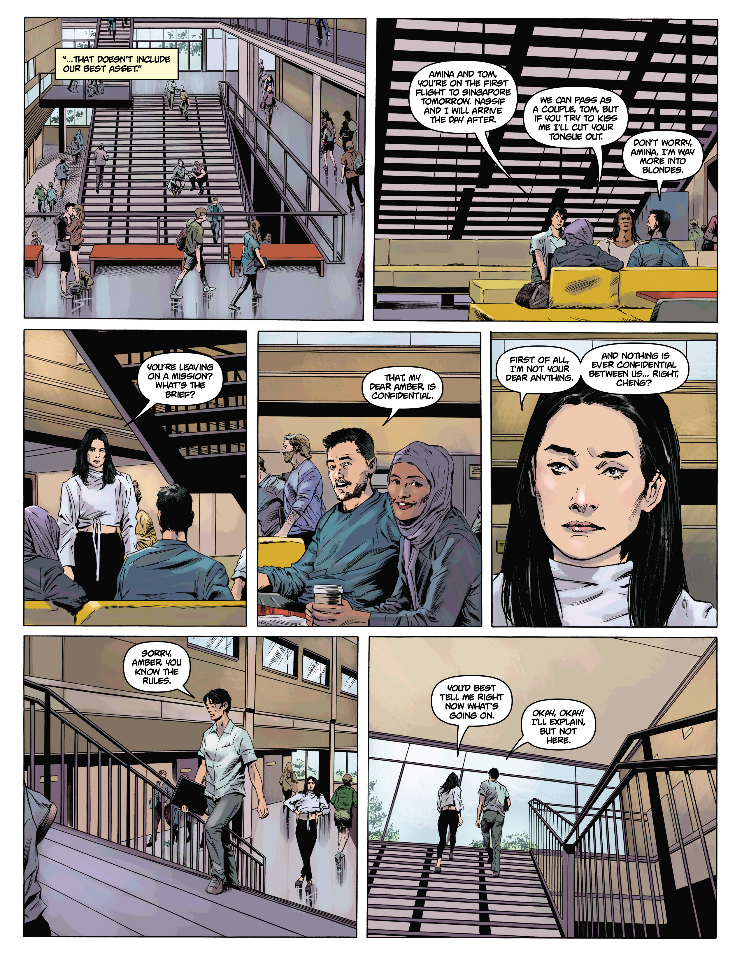 Amber Blake: Operation Dragonfly (2021) issue 1 - Page 18