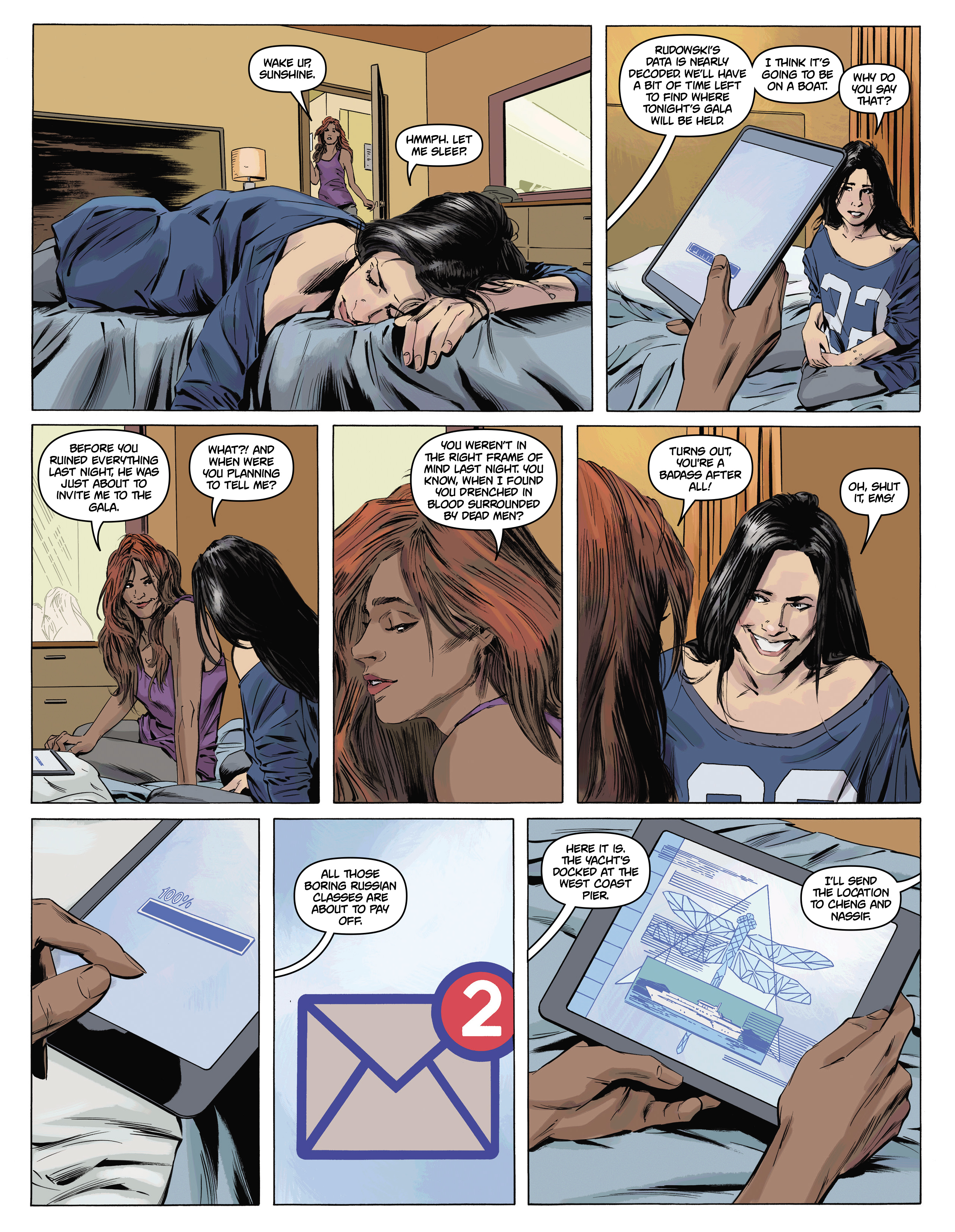 Amber Blake: Operation Dragonfly (2021) issue 1 - Page 30